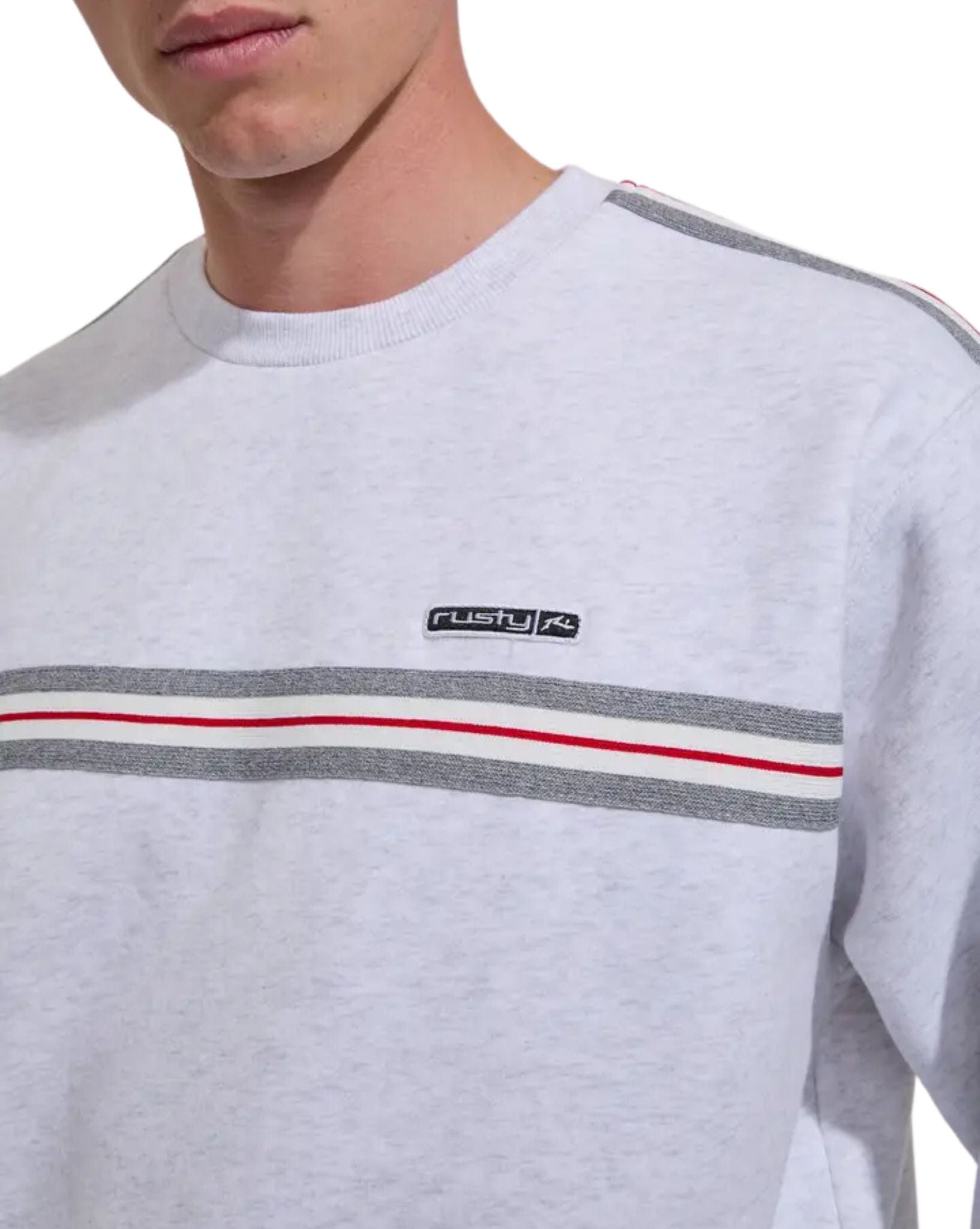 Rusty Mens Walkman Crew Neck Fleece