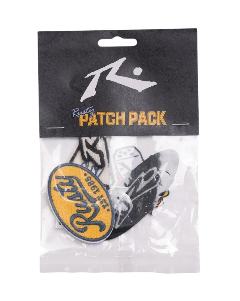 Rusty Rusty Iron-On Patch Pack