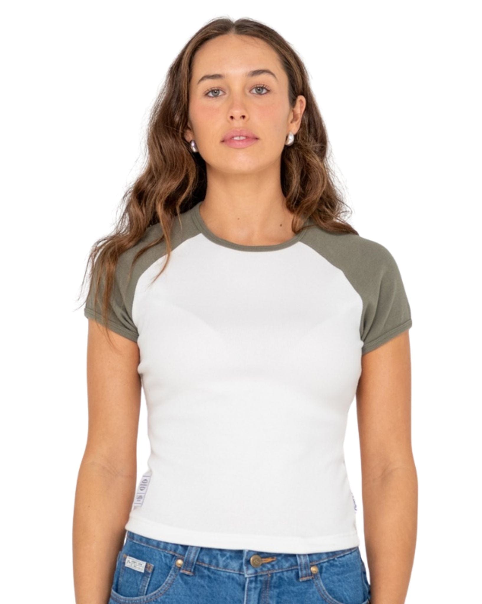 Rusty Womens R2K Raglan Skimmer Tee