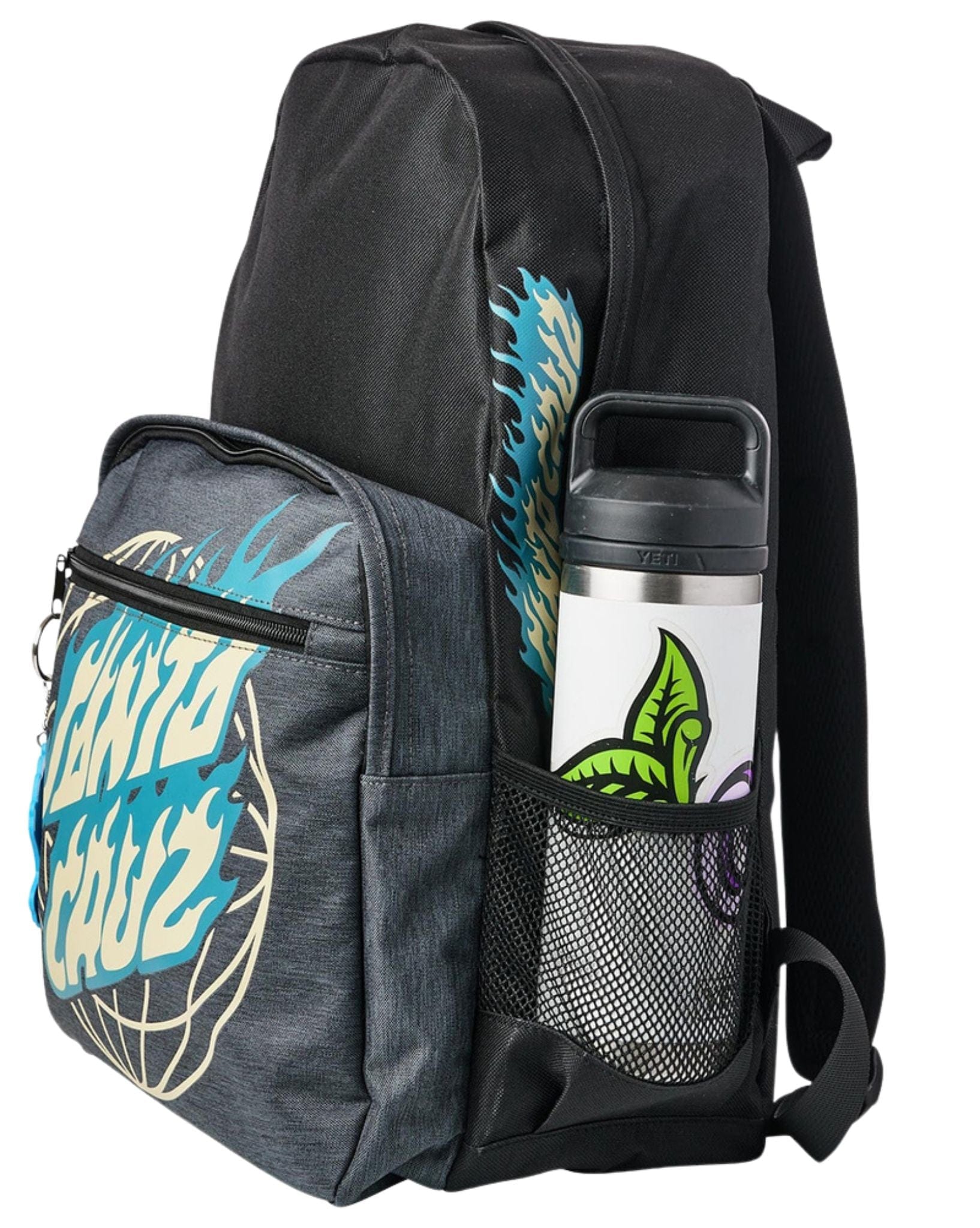 Santa Cruz Boys Global Flame Dot Backpack