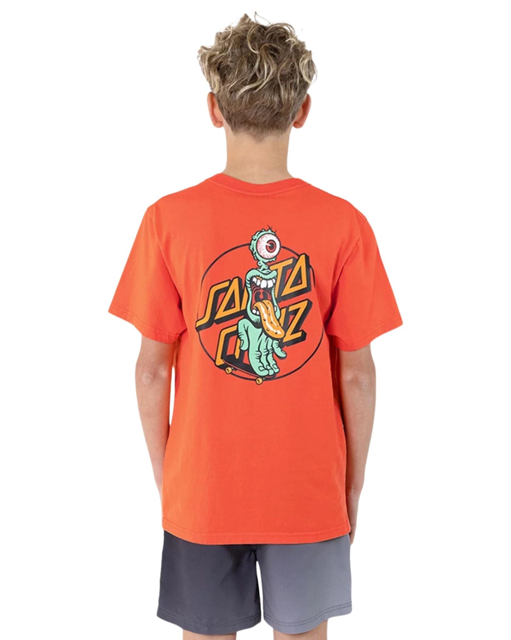 Santa Cruz Boys Opus Grip Dot Tee