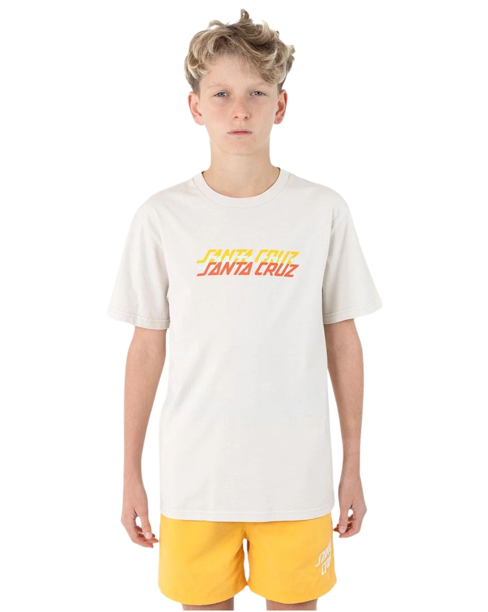 Santa Cruz Boys Sc Triple Threat Front Tee