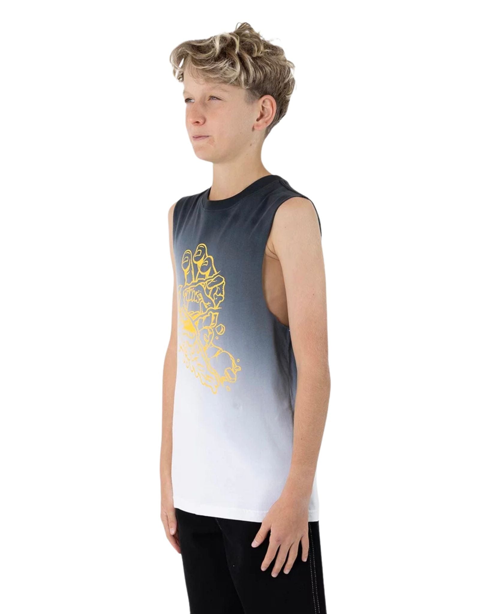 Santa Cruz Boys Tank Universal Hand Mono Front Muscle