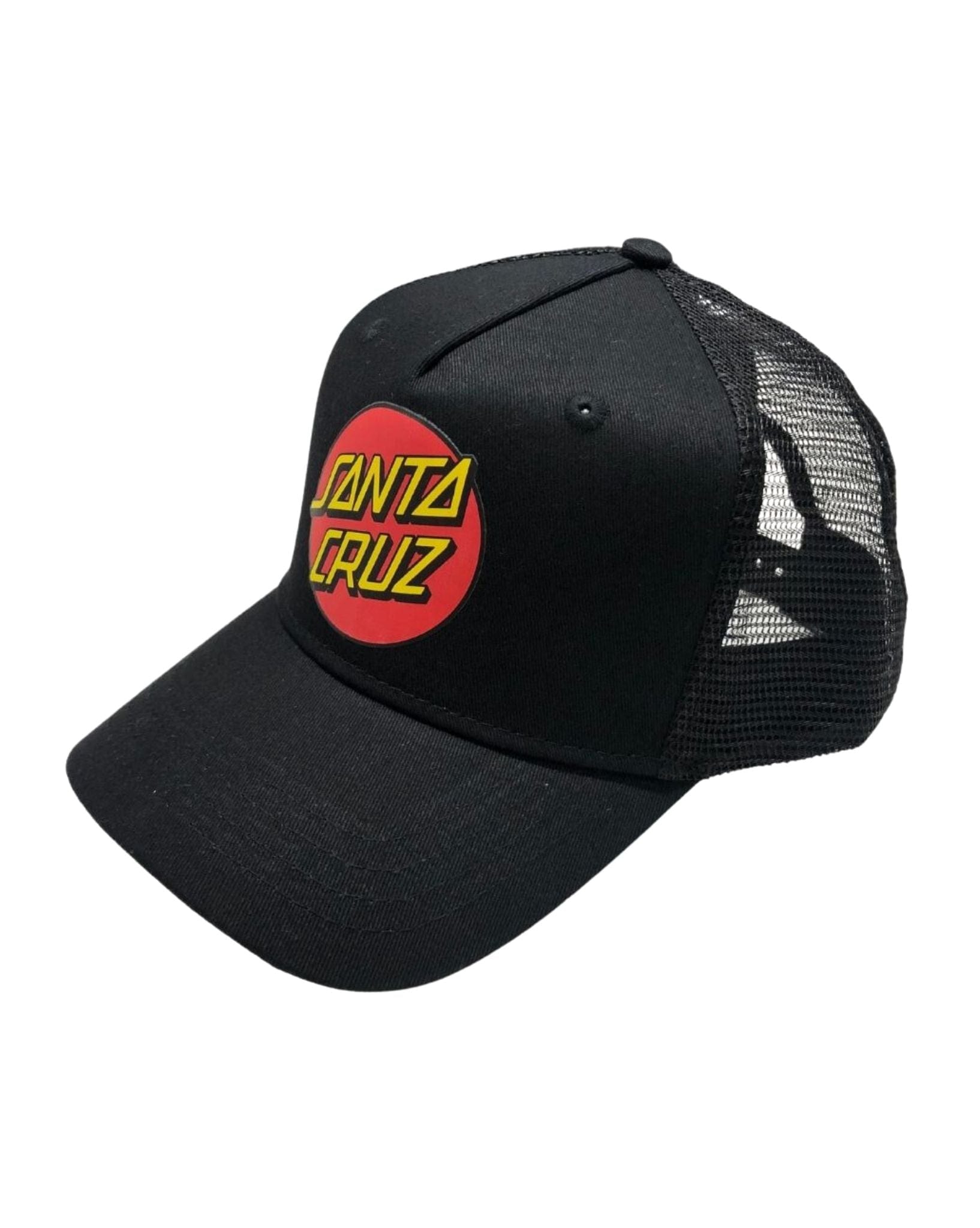 Santa Cruz Classic Dot Cap Curved Peak Trucker- Youth