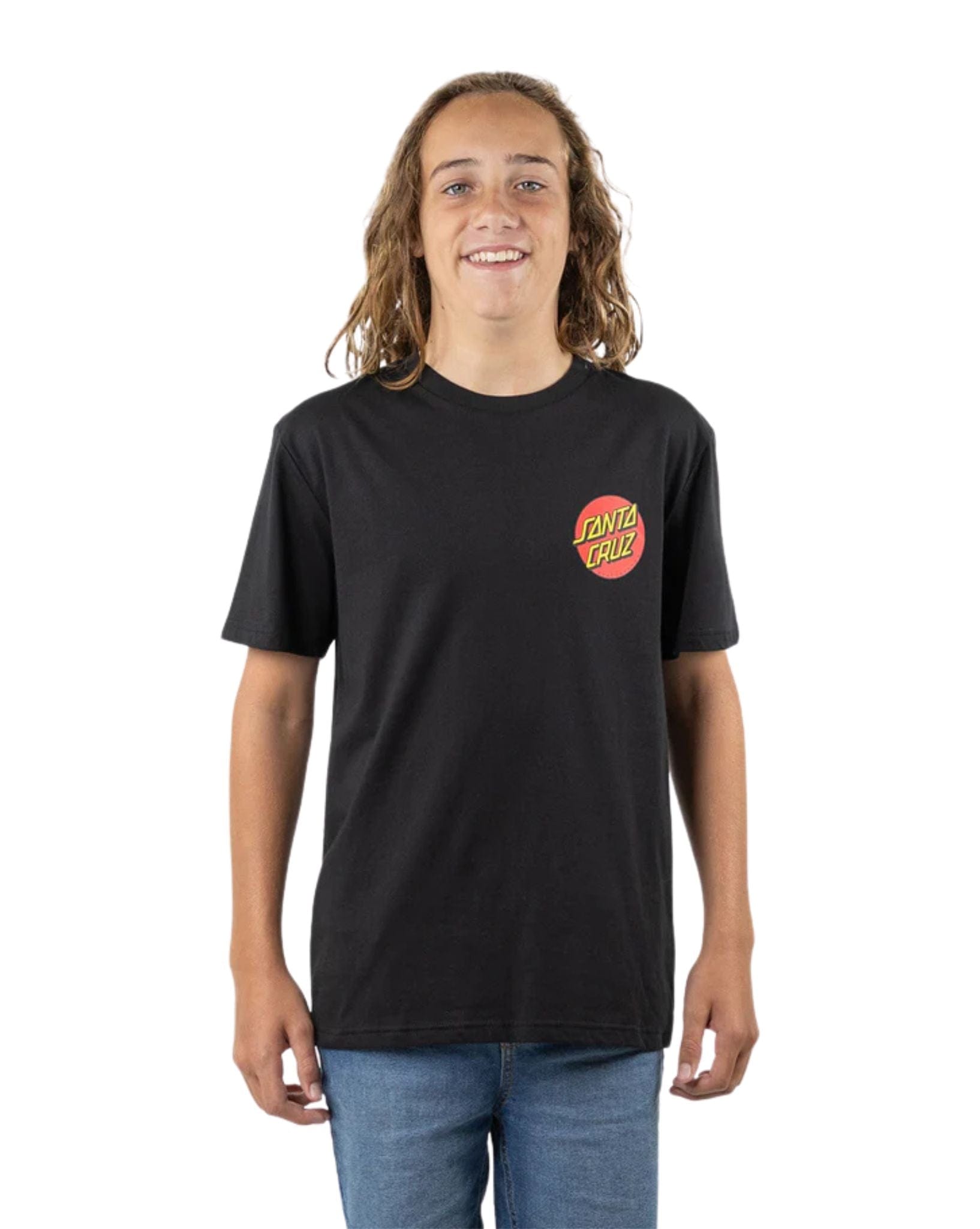 Santa Cruz Classic Dot Chest Tee