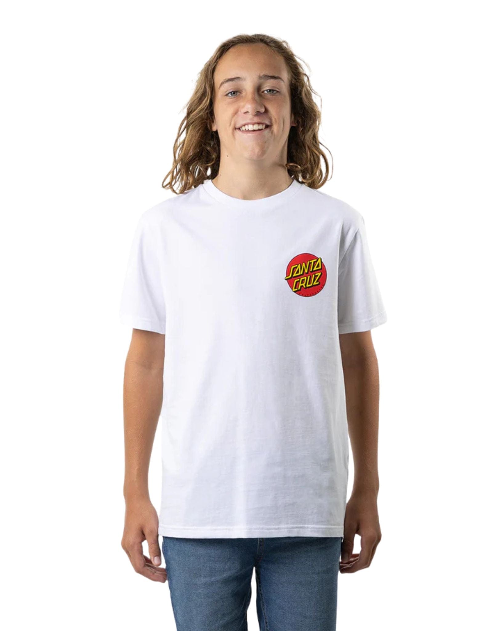 Santa Cruz Classic Dot Chest Tee