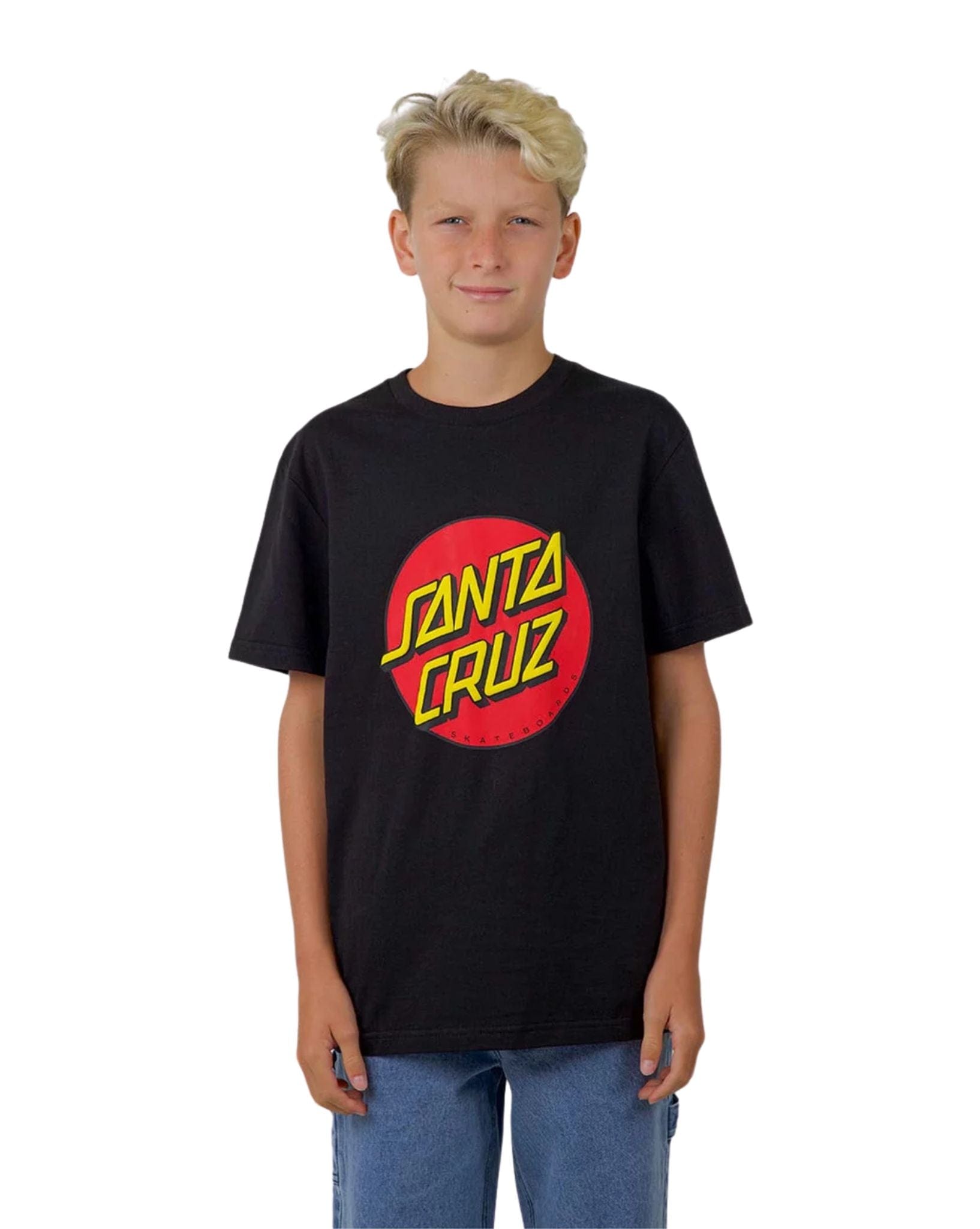 Santa Cruz Classic Dot Puff Front Tee