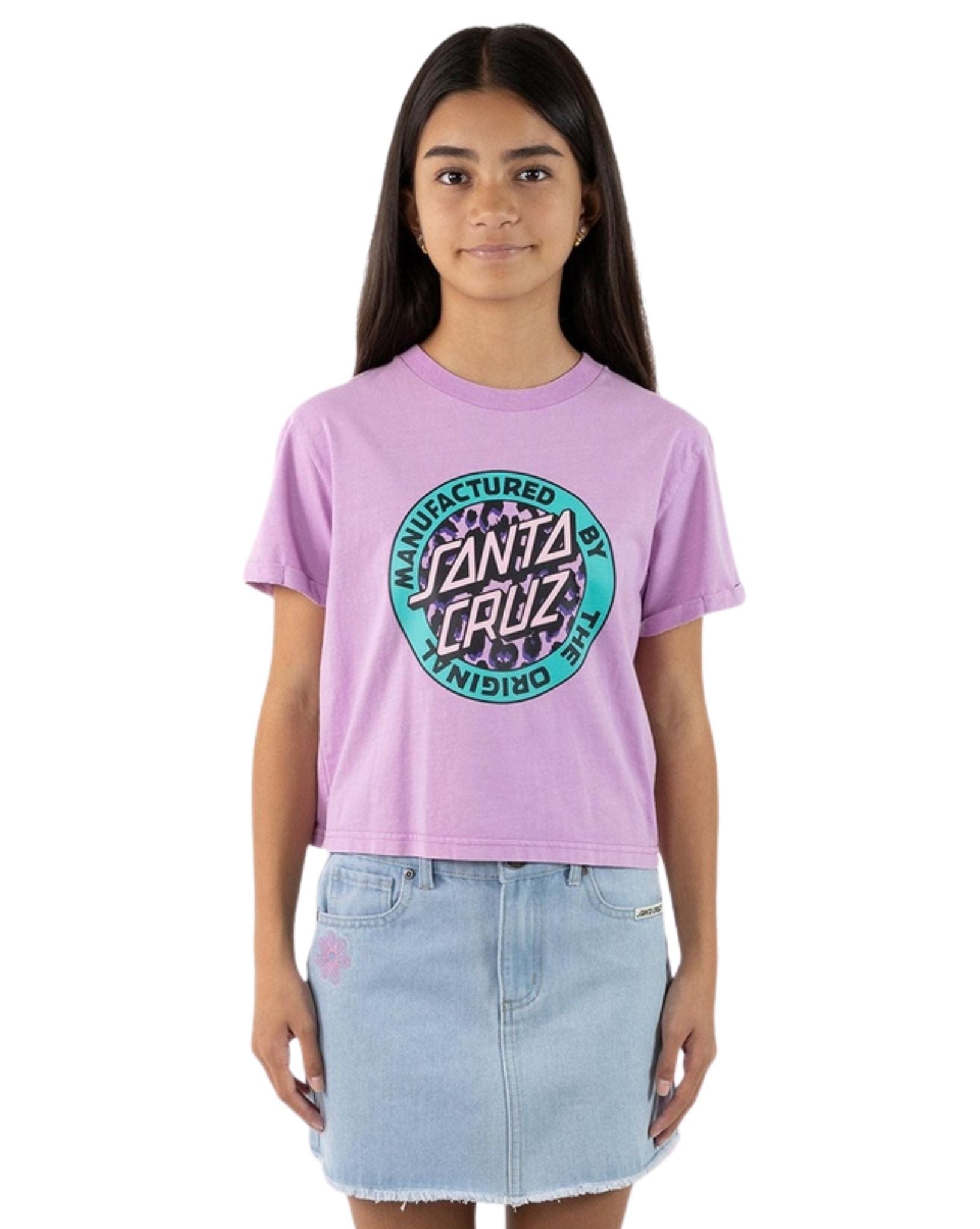 Santa Cruz Girls Primal MFG Dot Front Tee