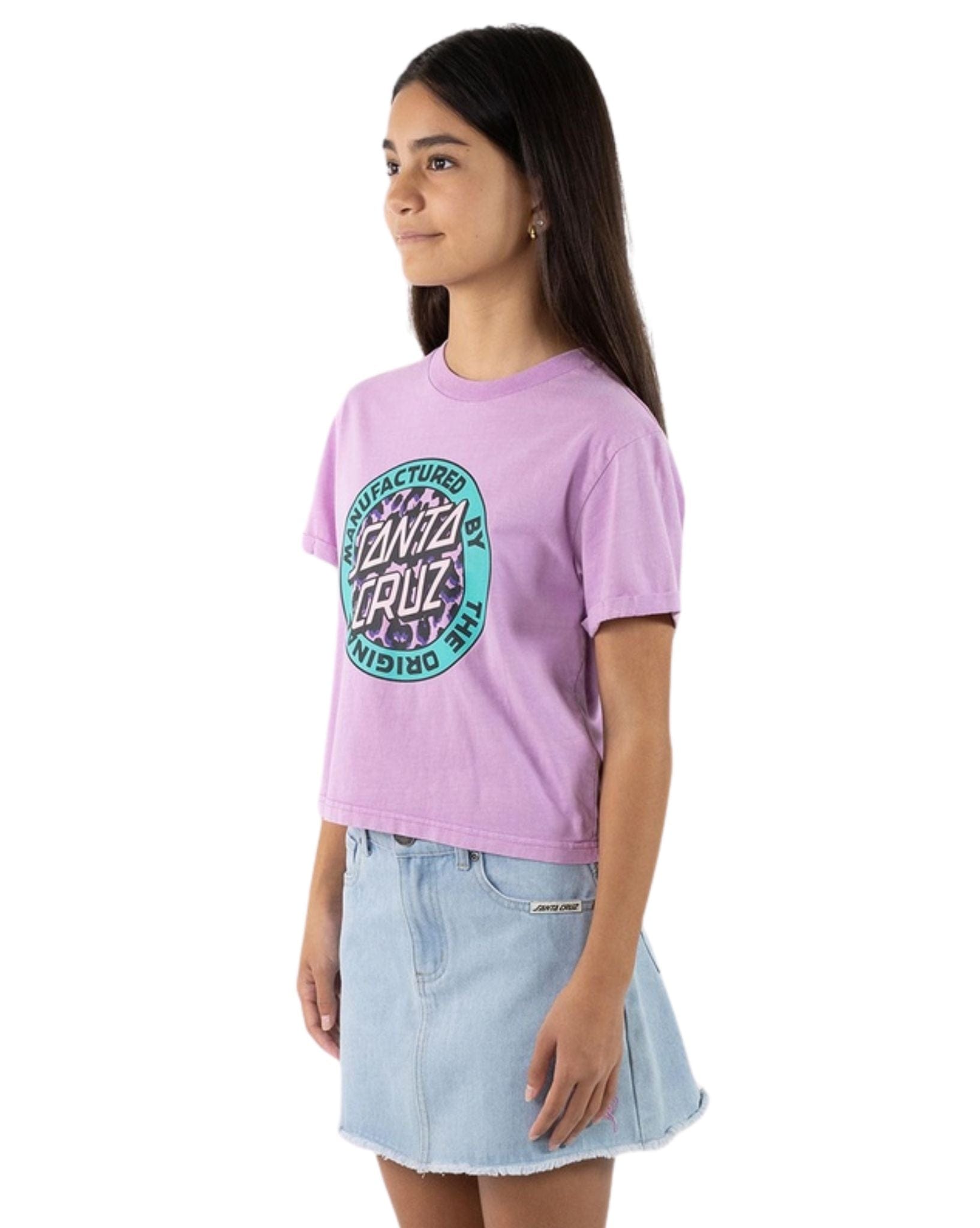 Santa Cruz Girls Primal MFG Dot Front Tee