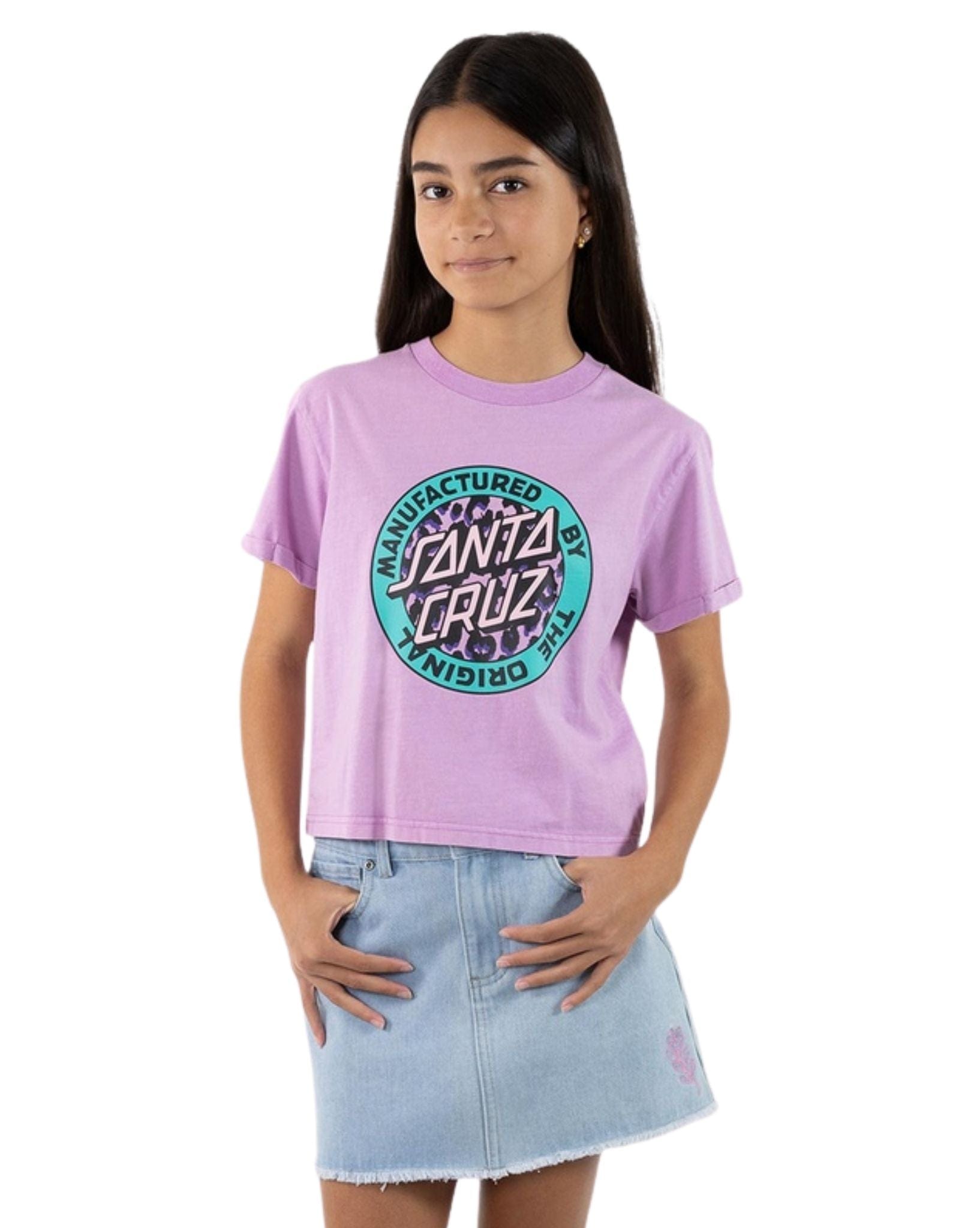 Santa Cruz Girls Primal MFG Dot Front Tee