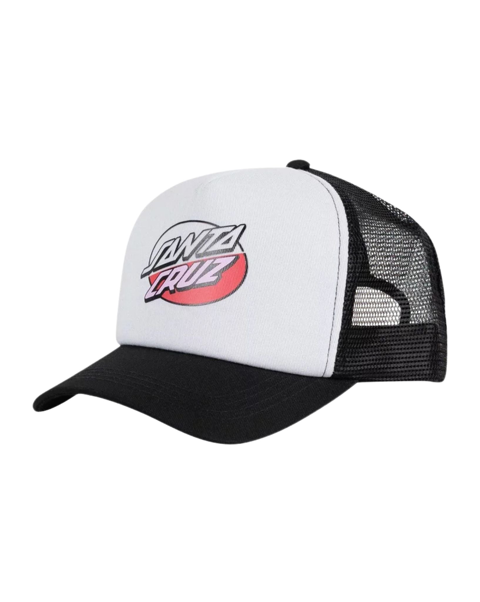 Santa Cruz Oval Dot Splice Trucker Cap