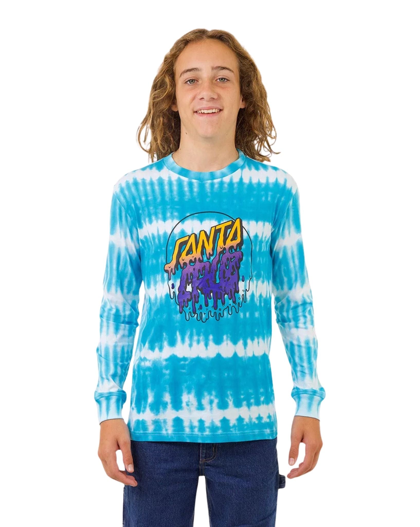 Santa Cruz Rad Dot Hollow Front LS Tee