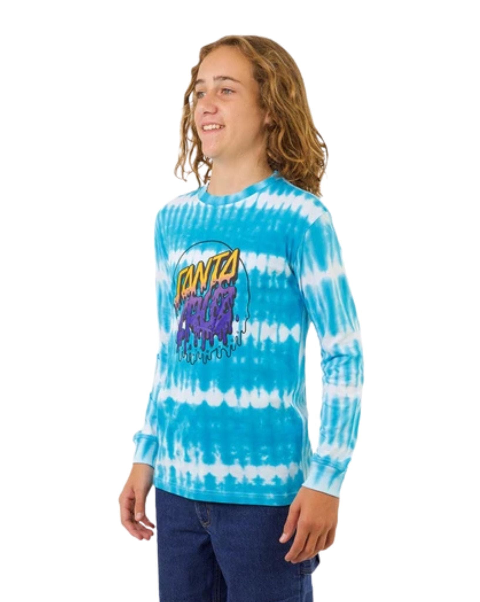 Santa Cruz Rad Dot Hollow Front LS Tee