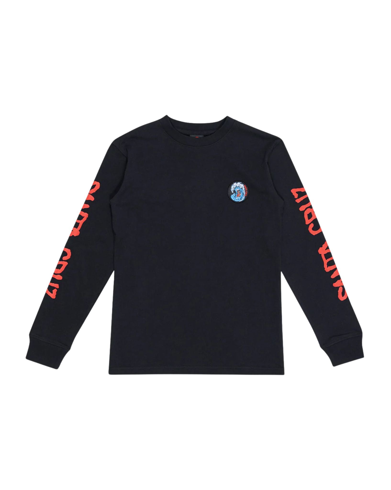 Santa Cruz Screaming Wave Sleeves LS Tee