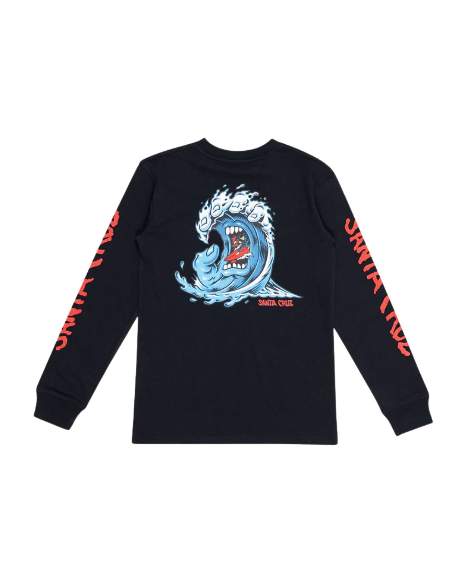 Santa Cruz Screaming Wave Sleeves LS Tee