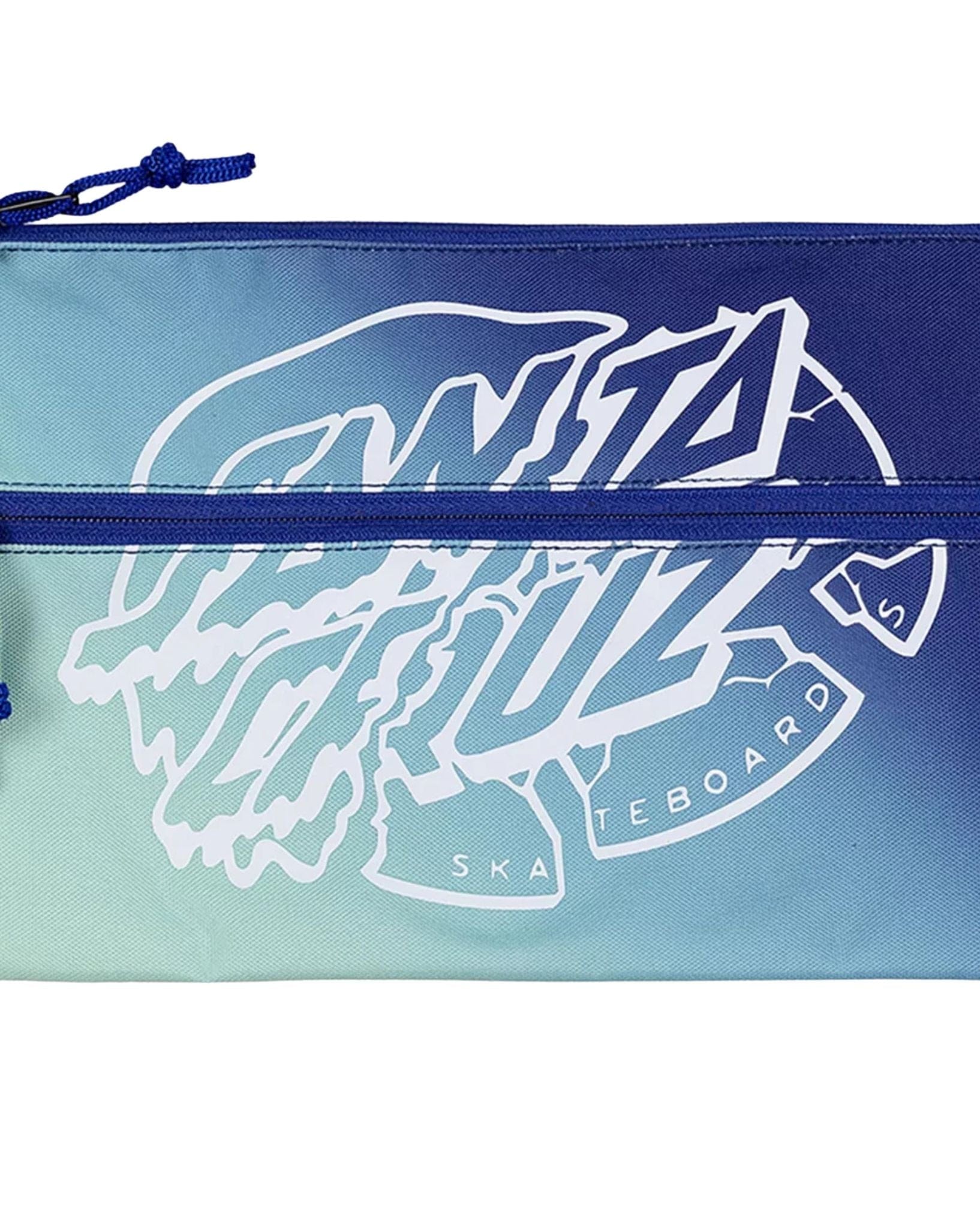 Santa Cruz Universal Dot Dual Zip Pencil Case