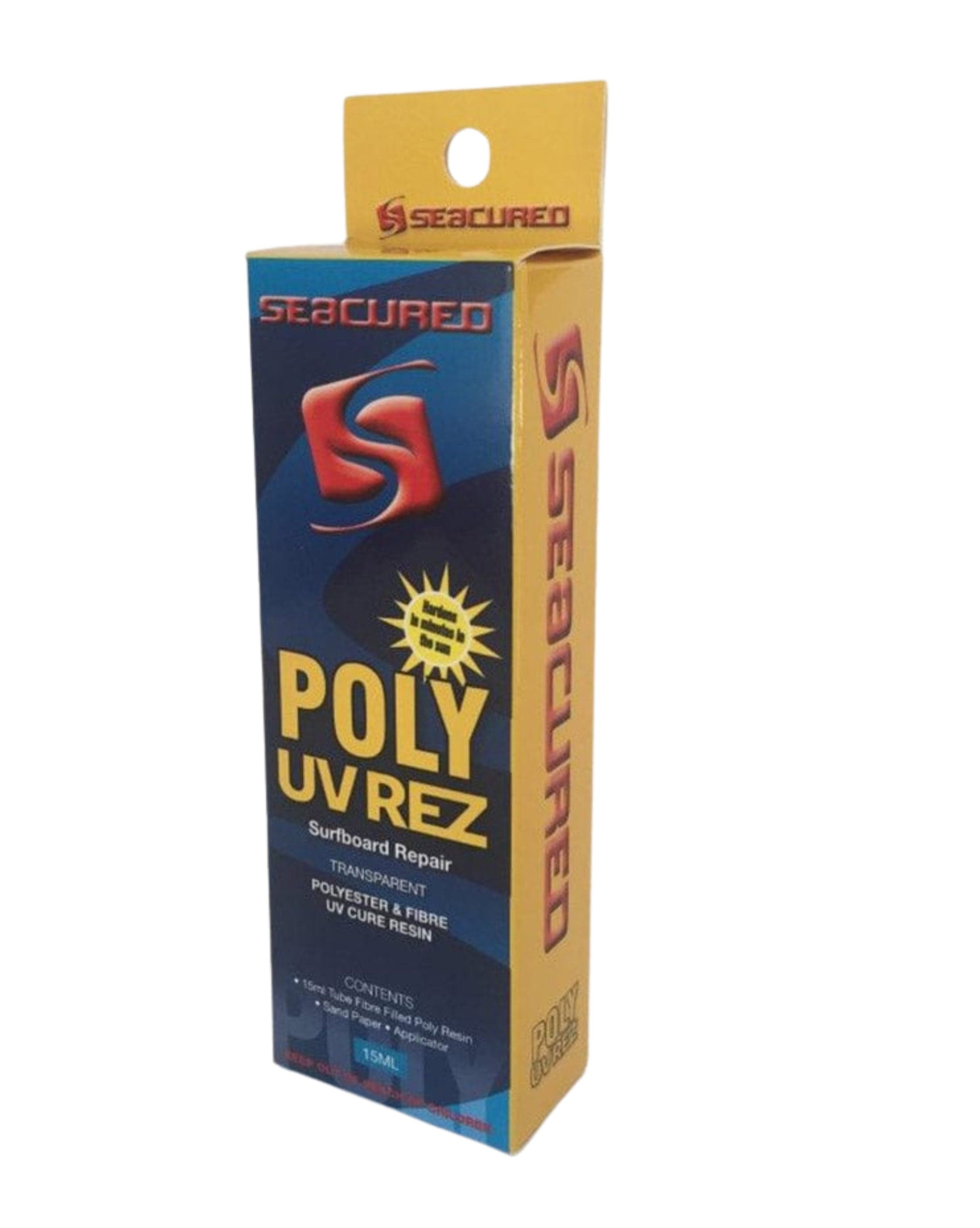 Sea Cured UV Rez Poly Fibre Mini Resin 15ml Tube