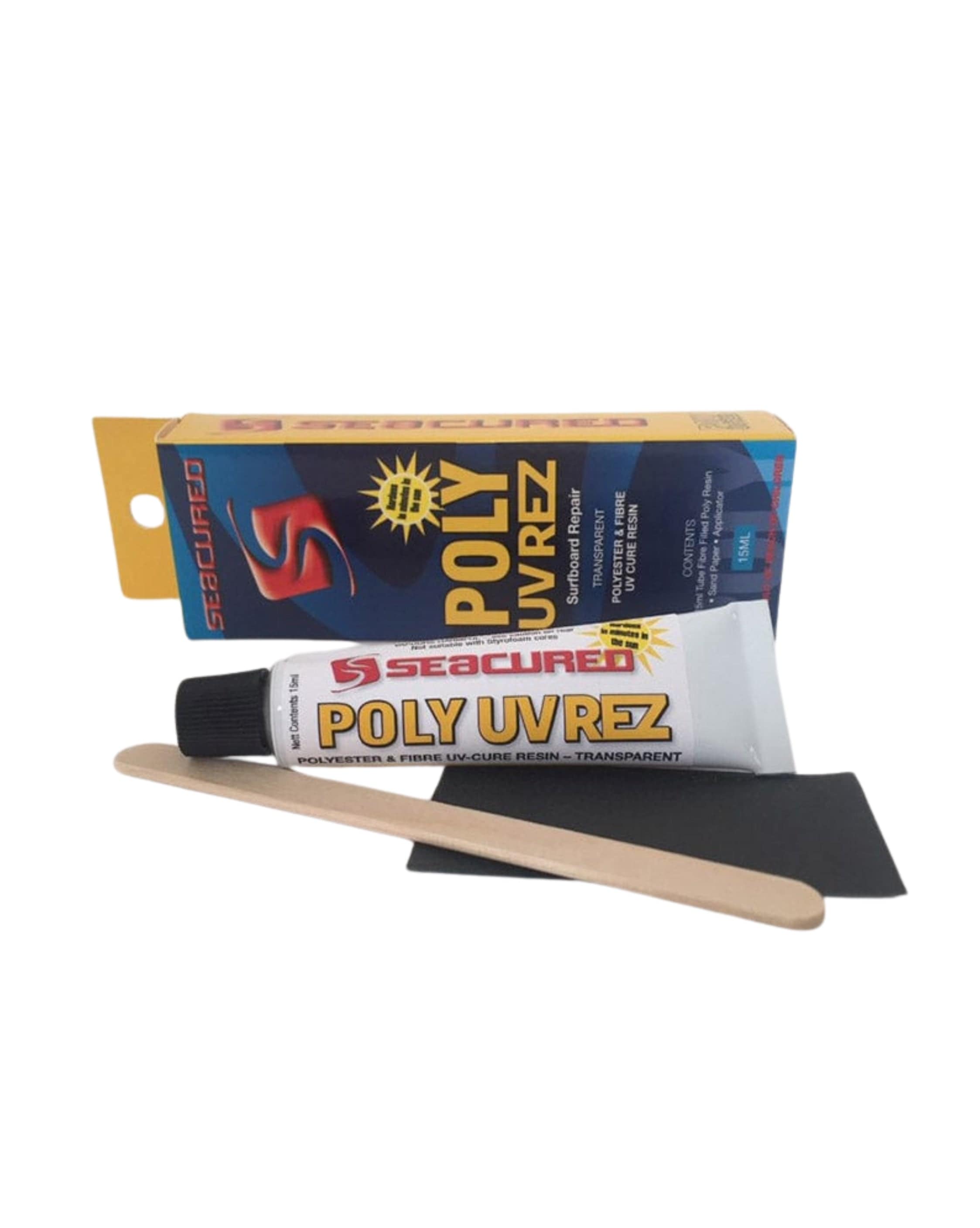 Sea Cured UV Rez Poly Fibre Mini Resin 15ml Tube