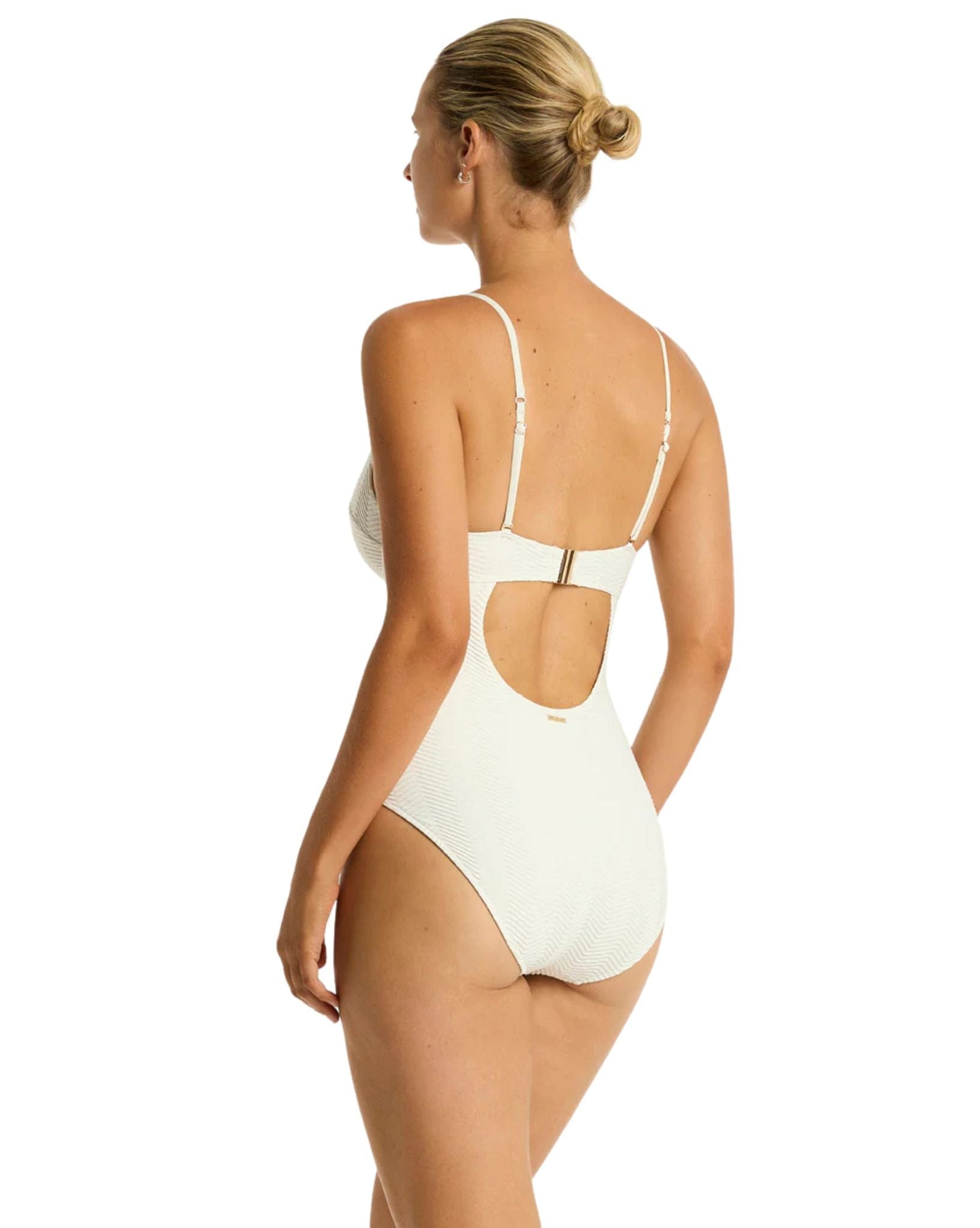 Sea Level Womens Caracus Balconette Bra One Piece