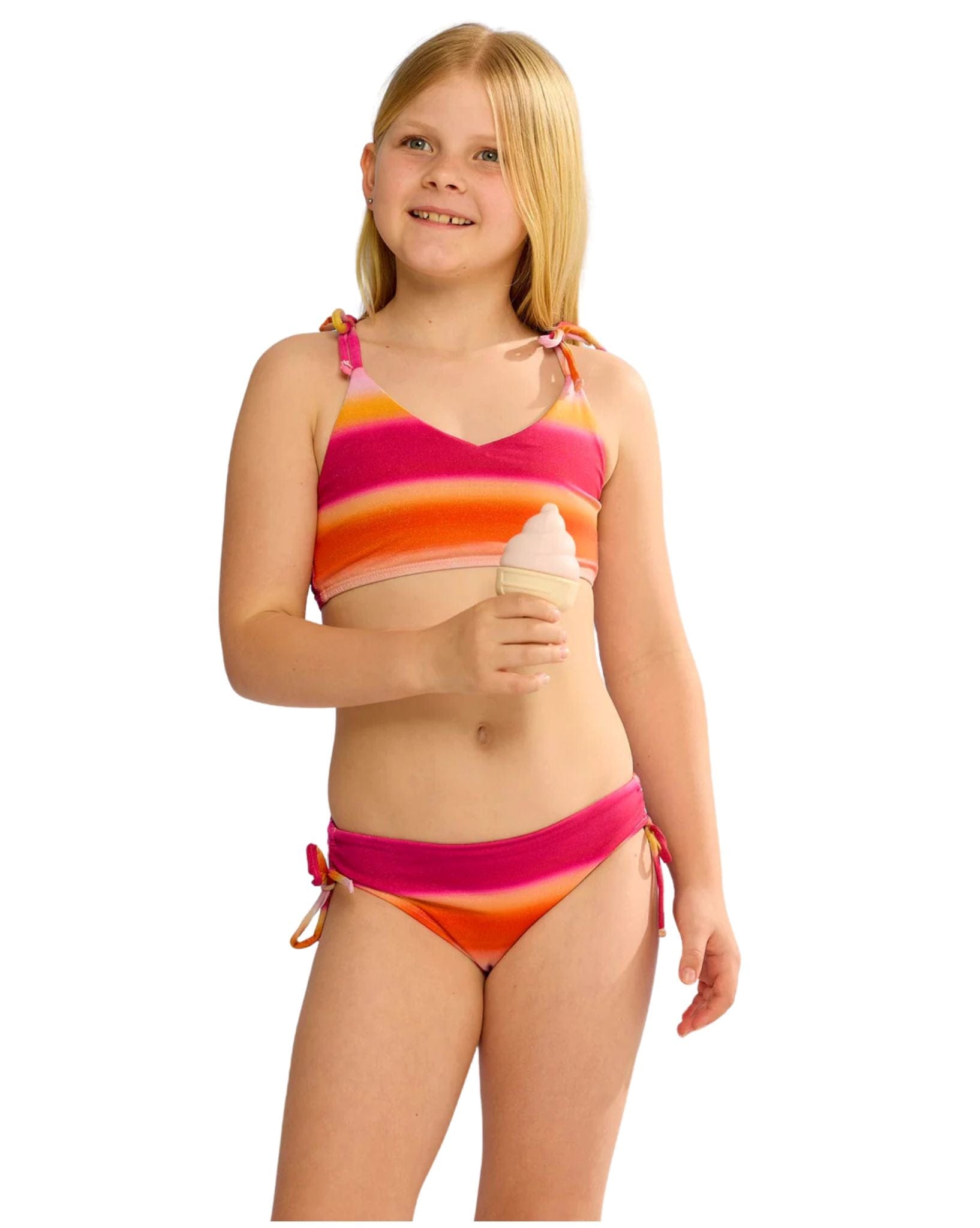 Seafolly Girls Ombre Tie Bikini Set