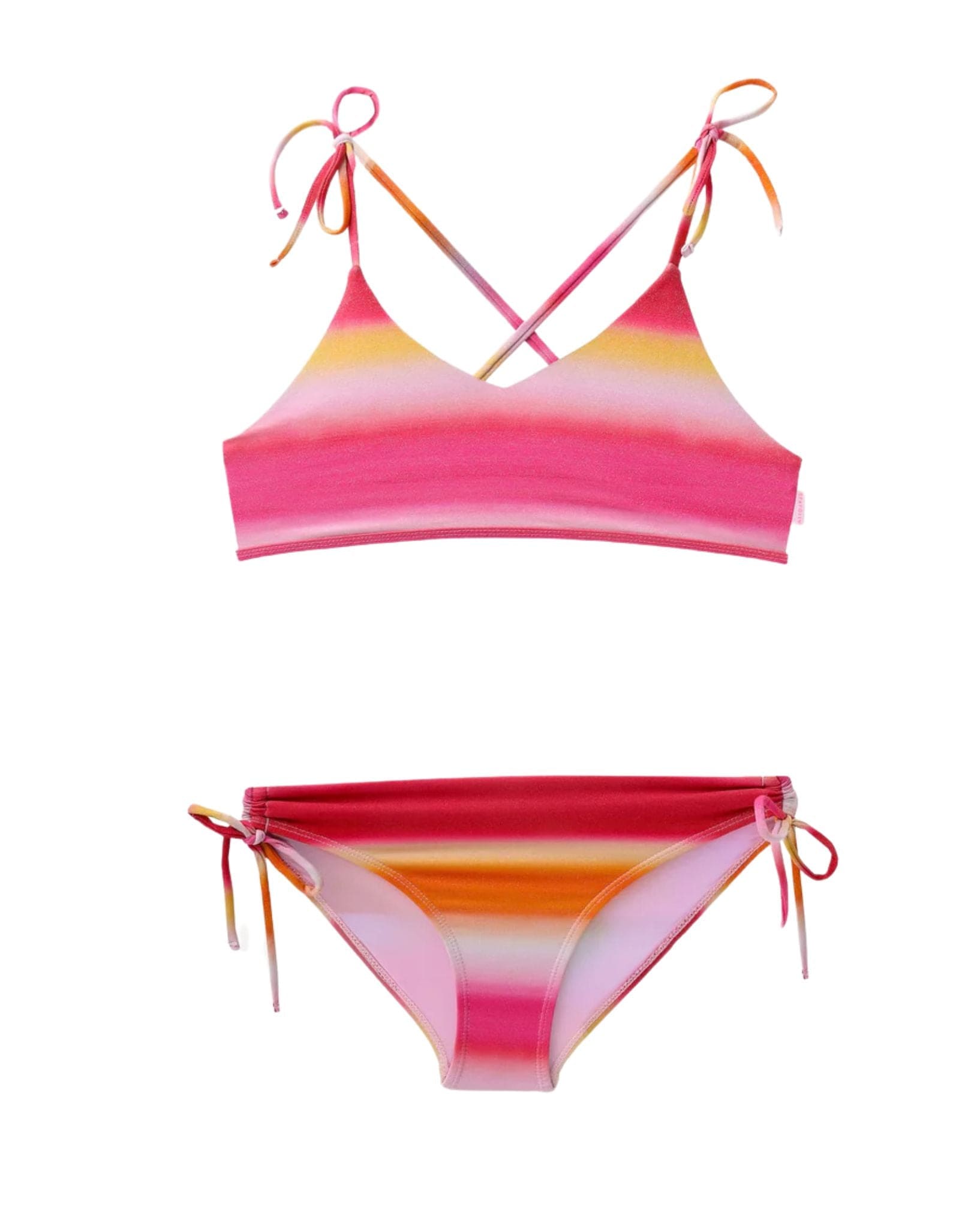 Seafolly Girls Ombre Tie Bikini Set