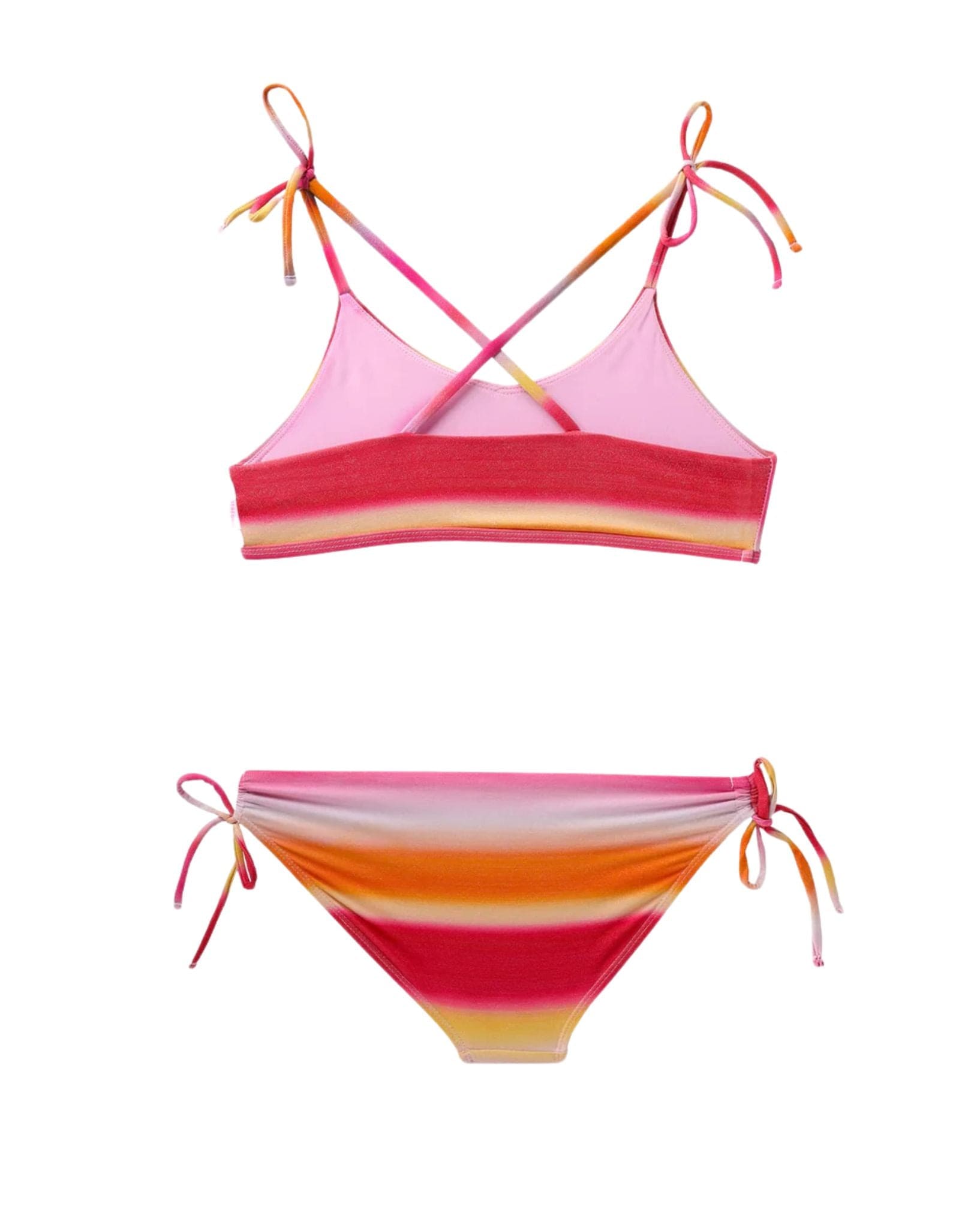 Seafolly Girls Ombre Tie Bikini Set