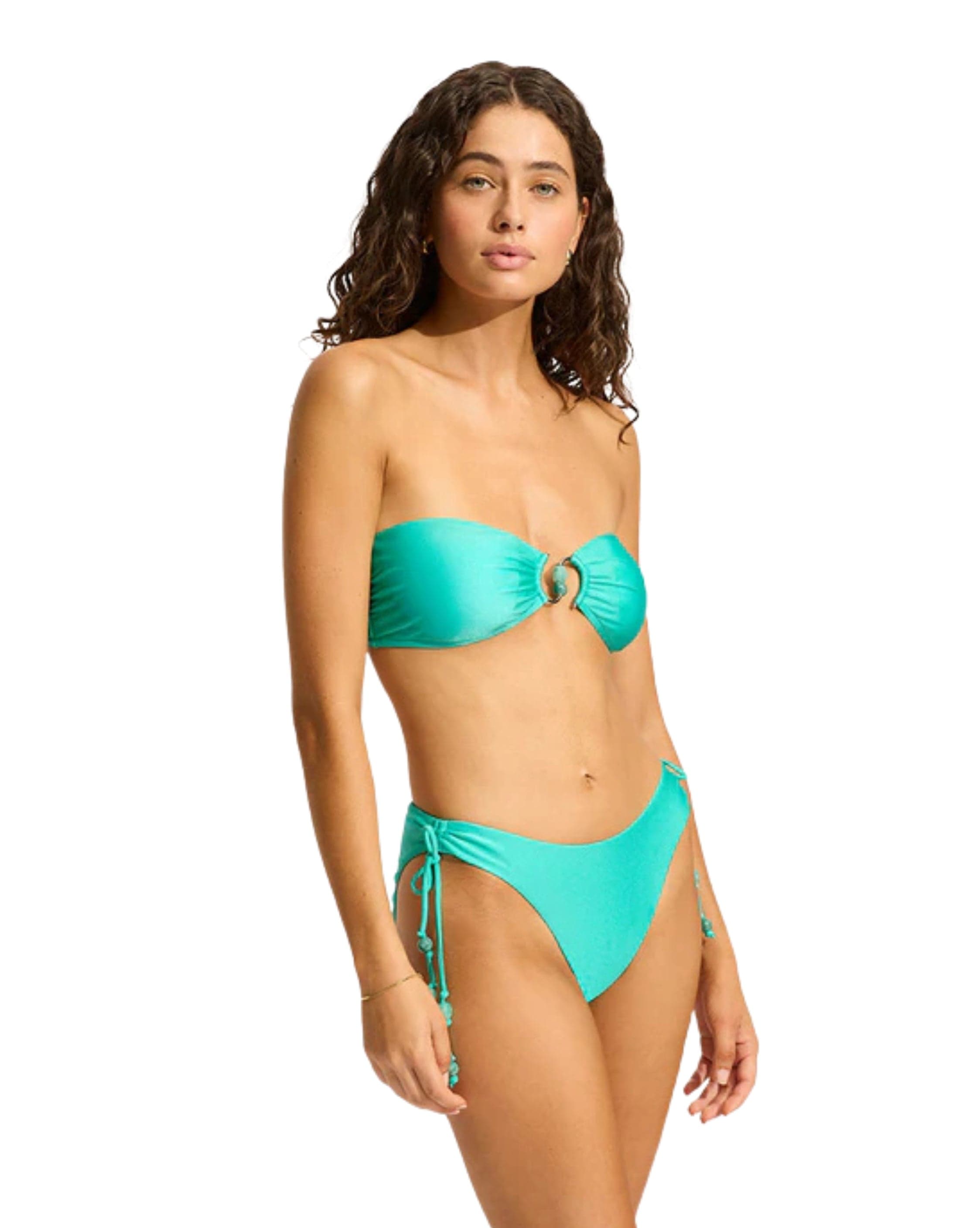 Seafolly Palermo Loop Tie Side Bikini Bottom