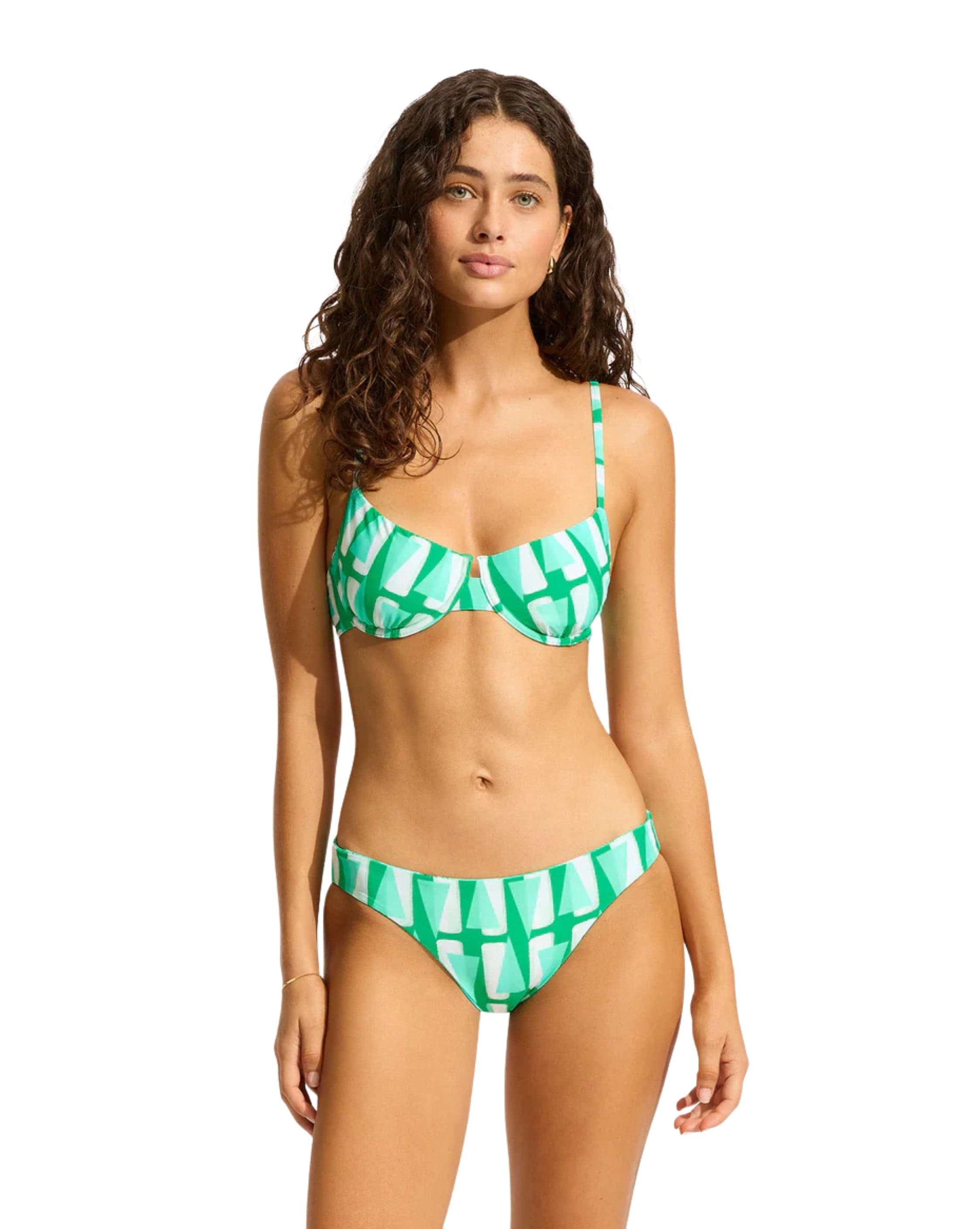 Seafolly Secret Garden Reversible Hipster Bikini Bottom