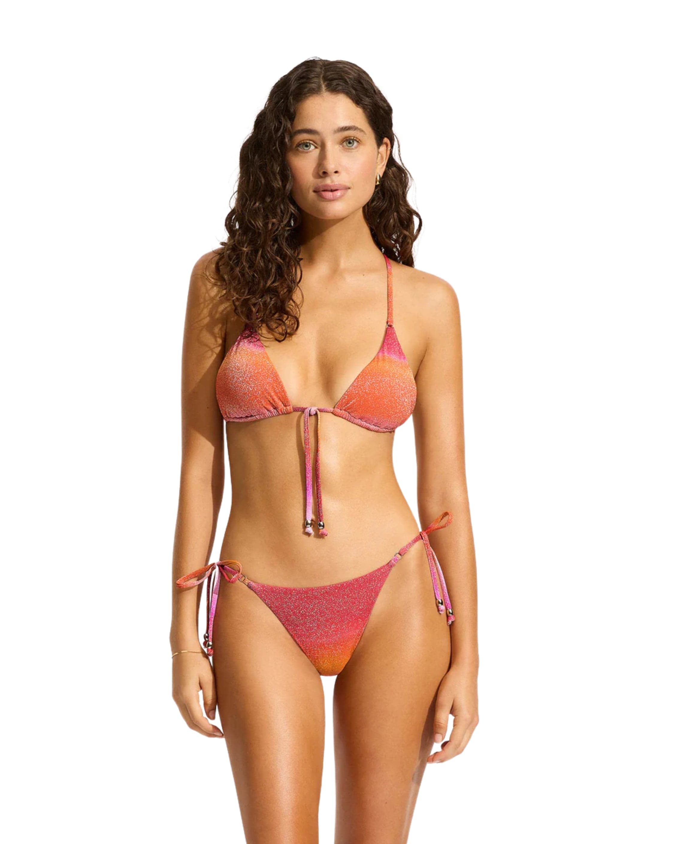 Seafolly Spectrum Slide Triangle Bikini Top