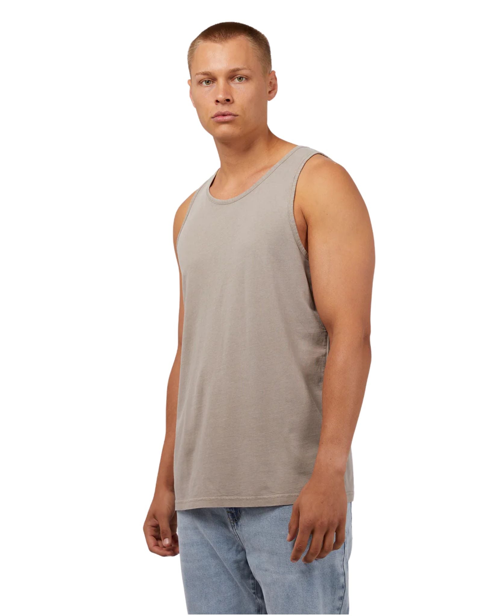 Silent Theory Mens Classic Singlet - Mushroom