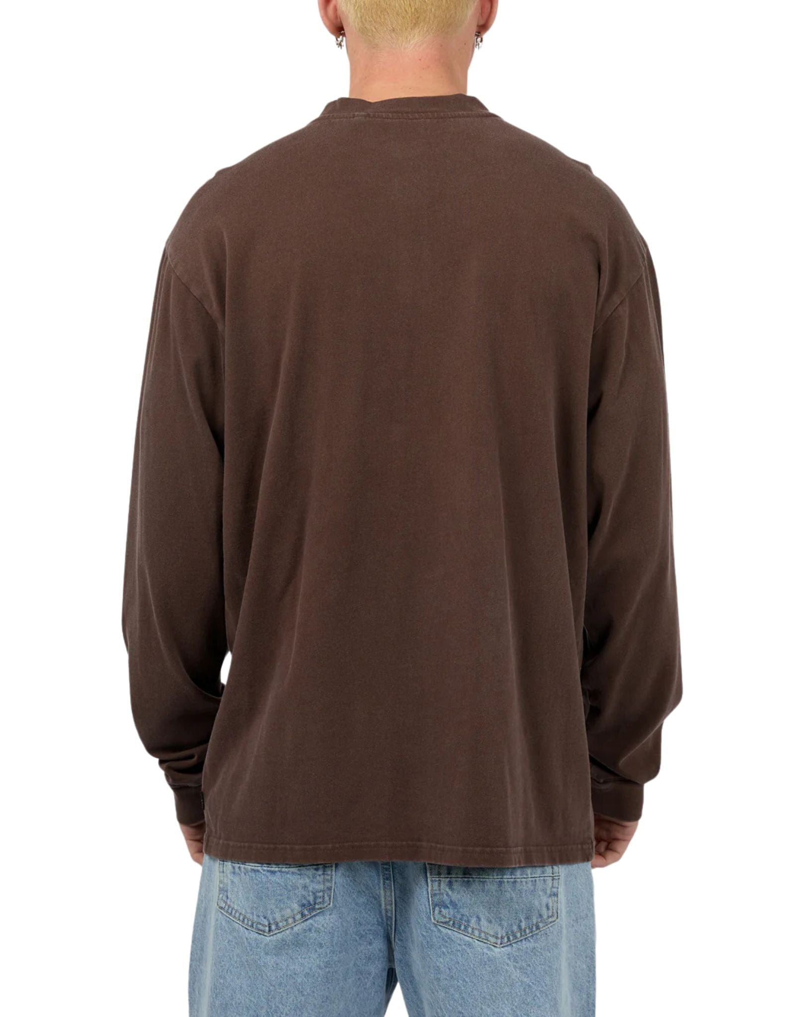 Silent Theory Mens Henley LS Top