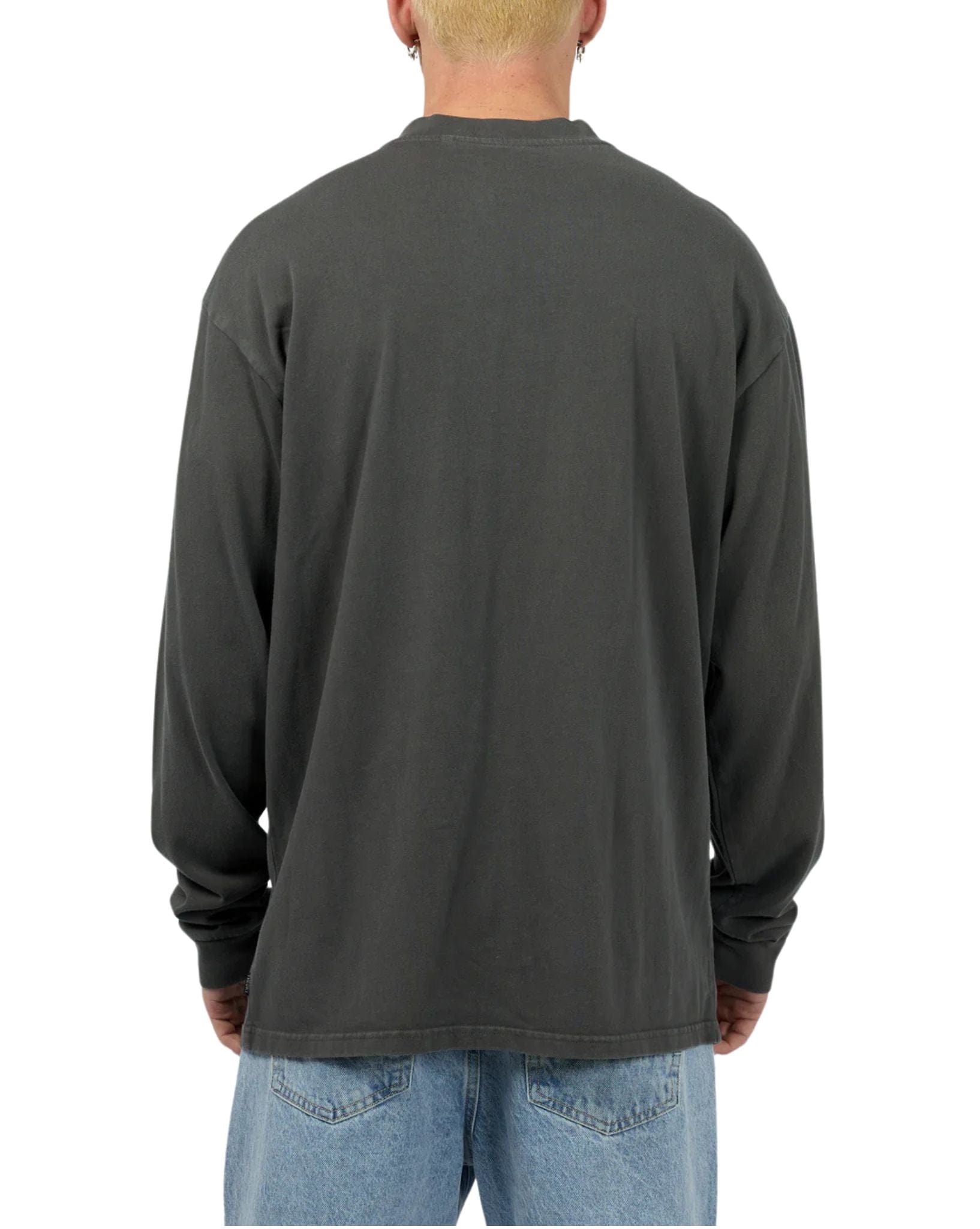 Silent Theory Mens Henley LS Top