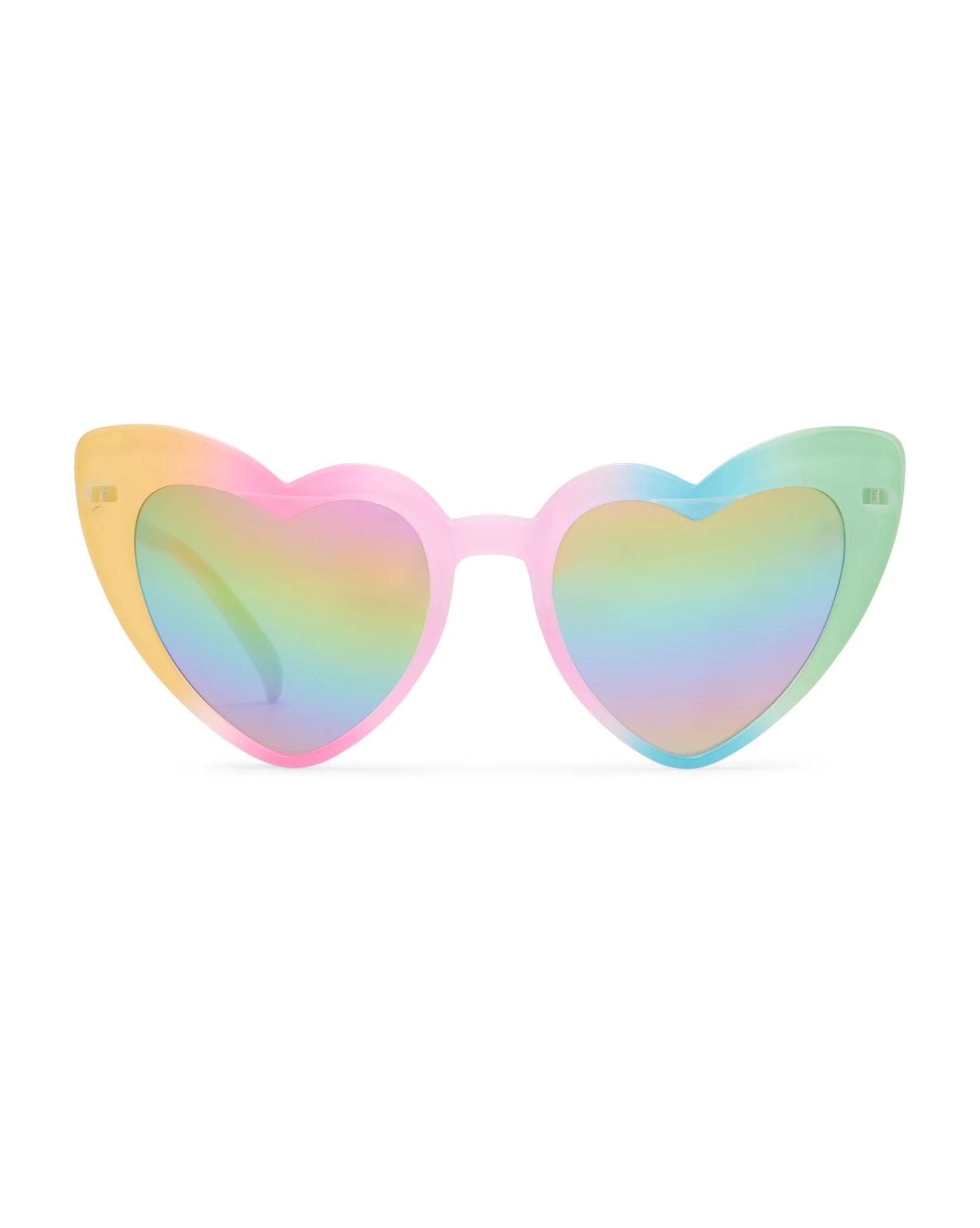 Solarized Kids Heart Cat-Eye - Rainbow