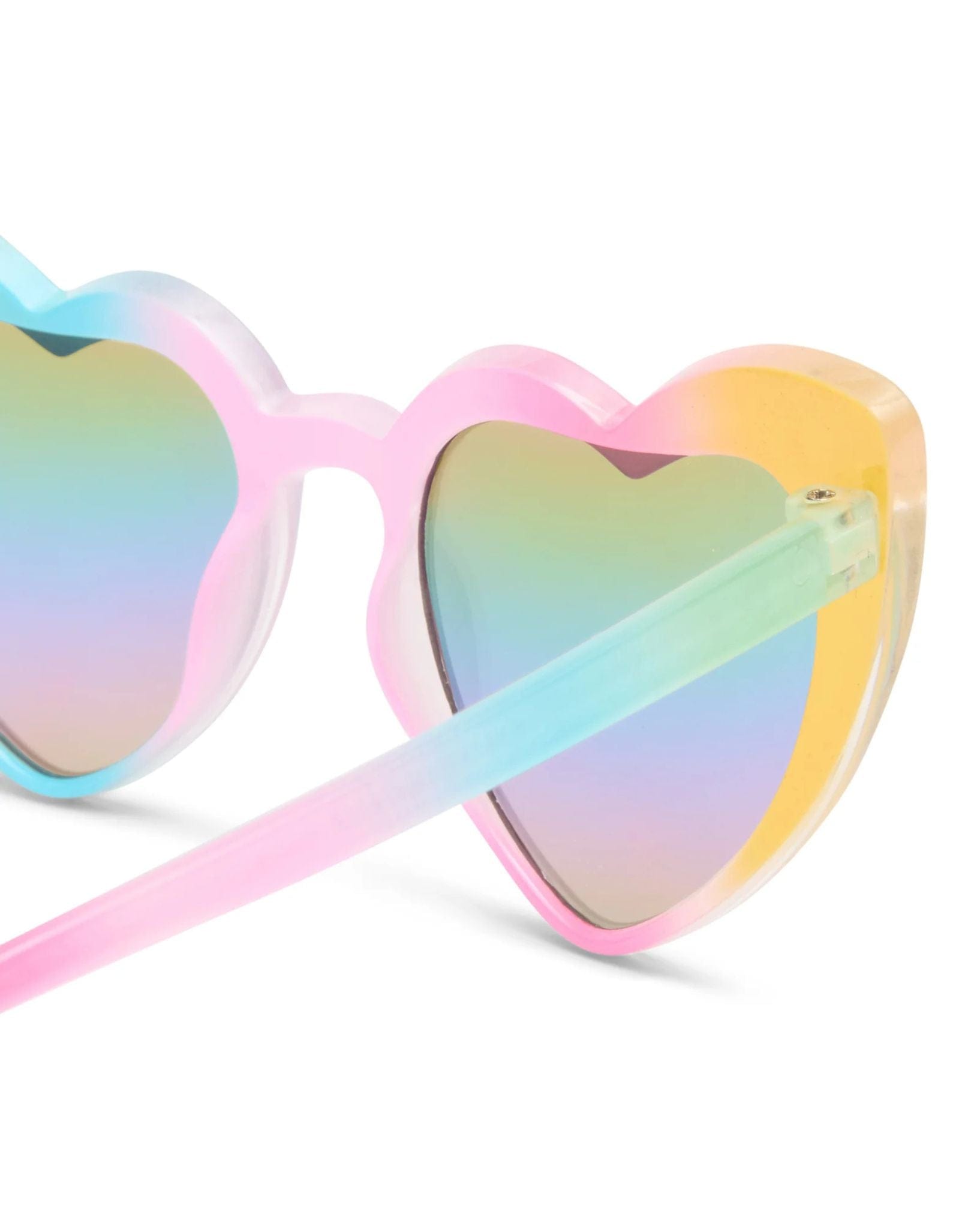 Solarized Kids Heart Cat-Eye - Rainbow