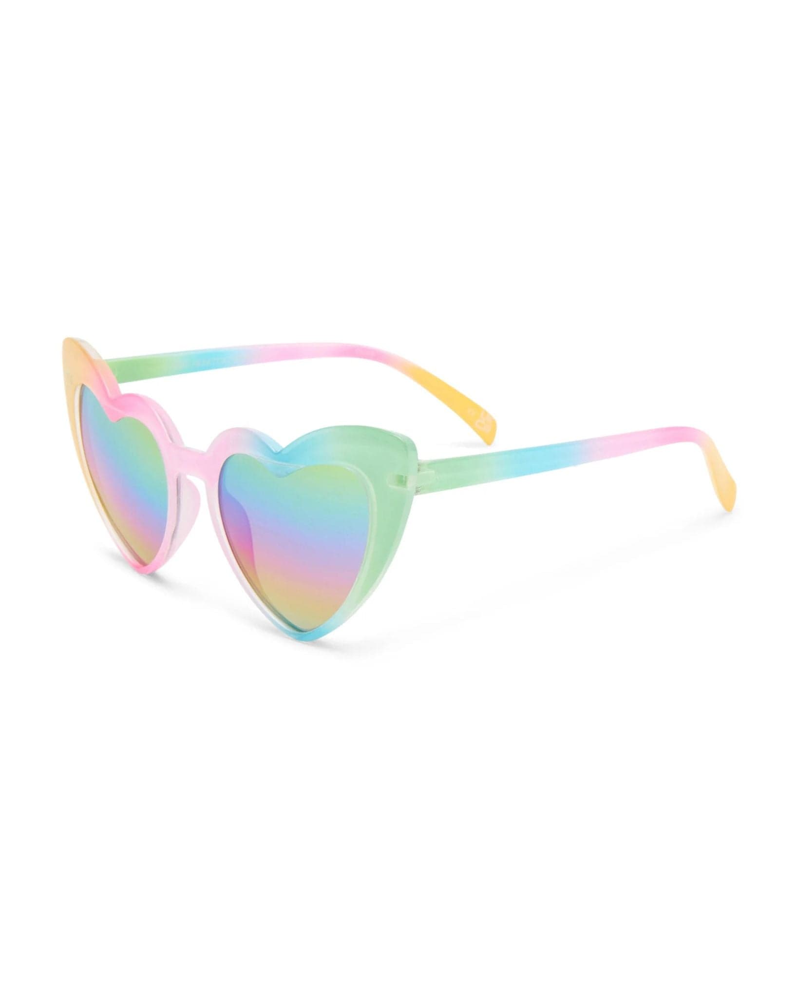 Solarized Kids Heart Cat-Eye - Rainbow