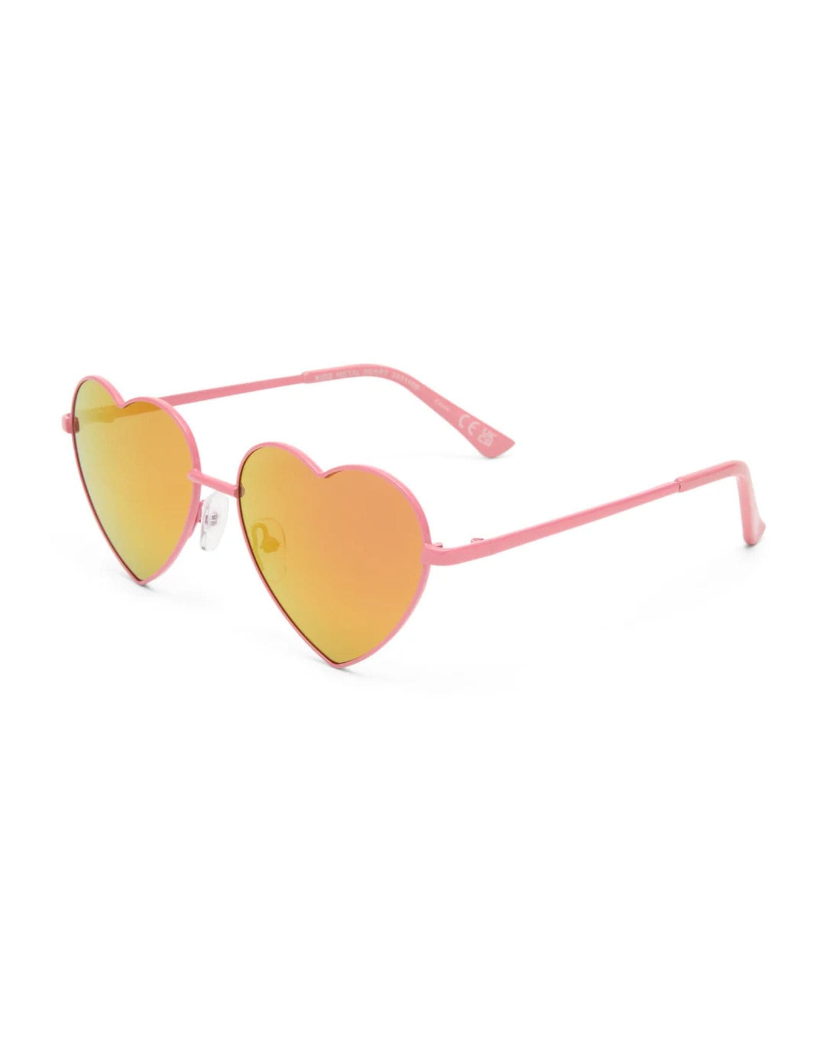 Solarized Kids Metal Heart Sunglasses