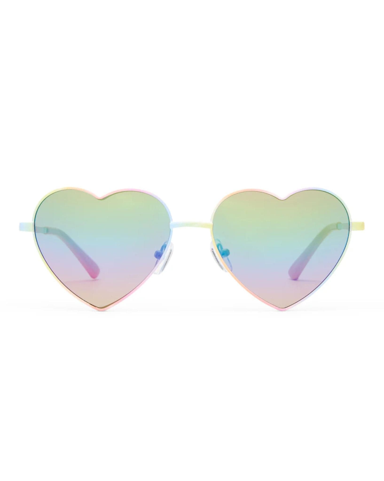 Solarized Kids Metal Heart Sunglasses