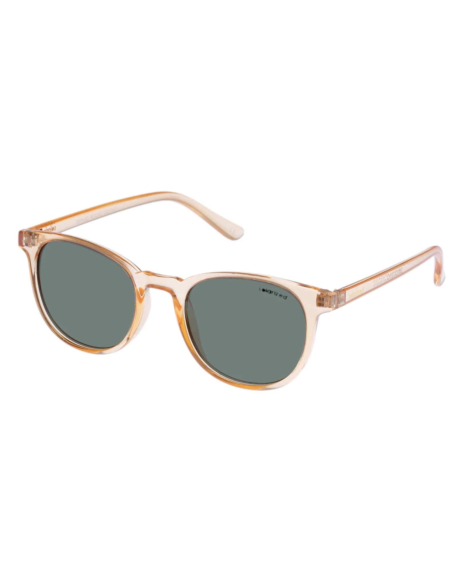 Solarized Refined Round Sunglasses - Tan