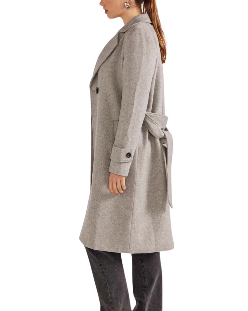 Staple the label Reade Belted Coat