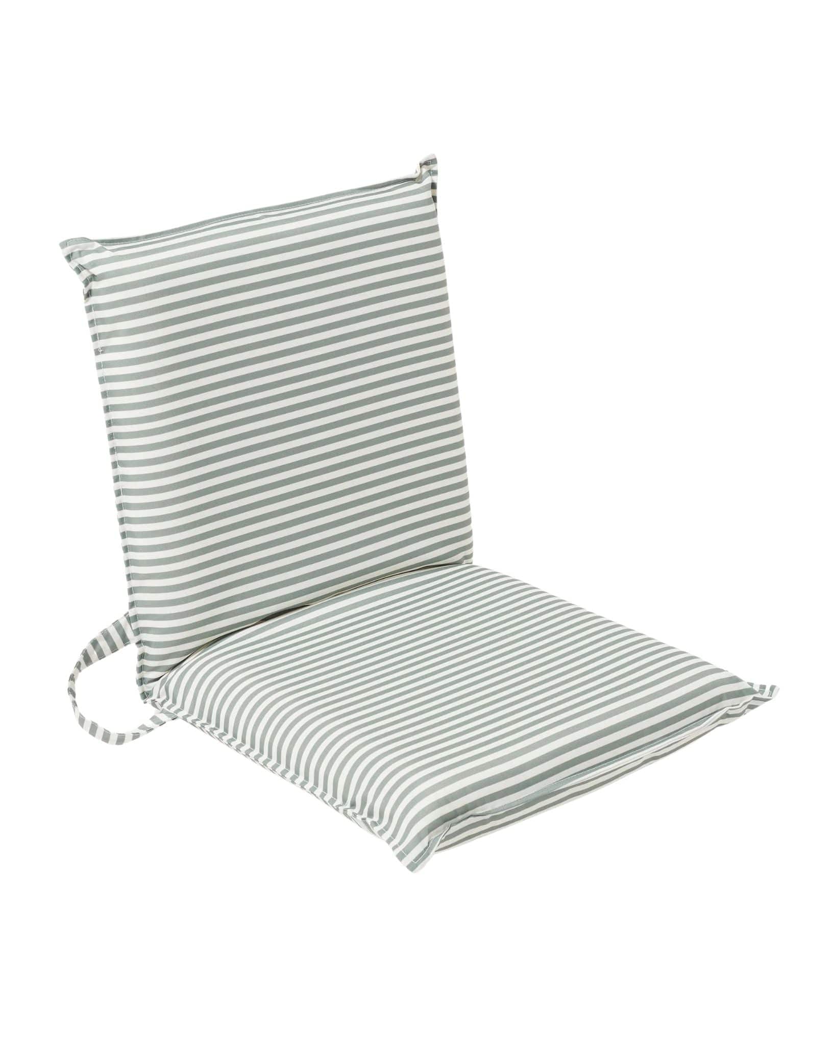 SunnyLife Folding Seat The Vacay Olive Stripe