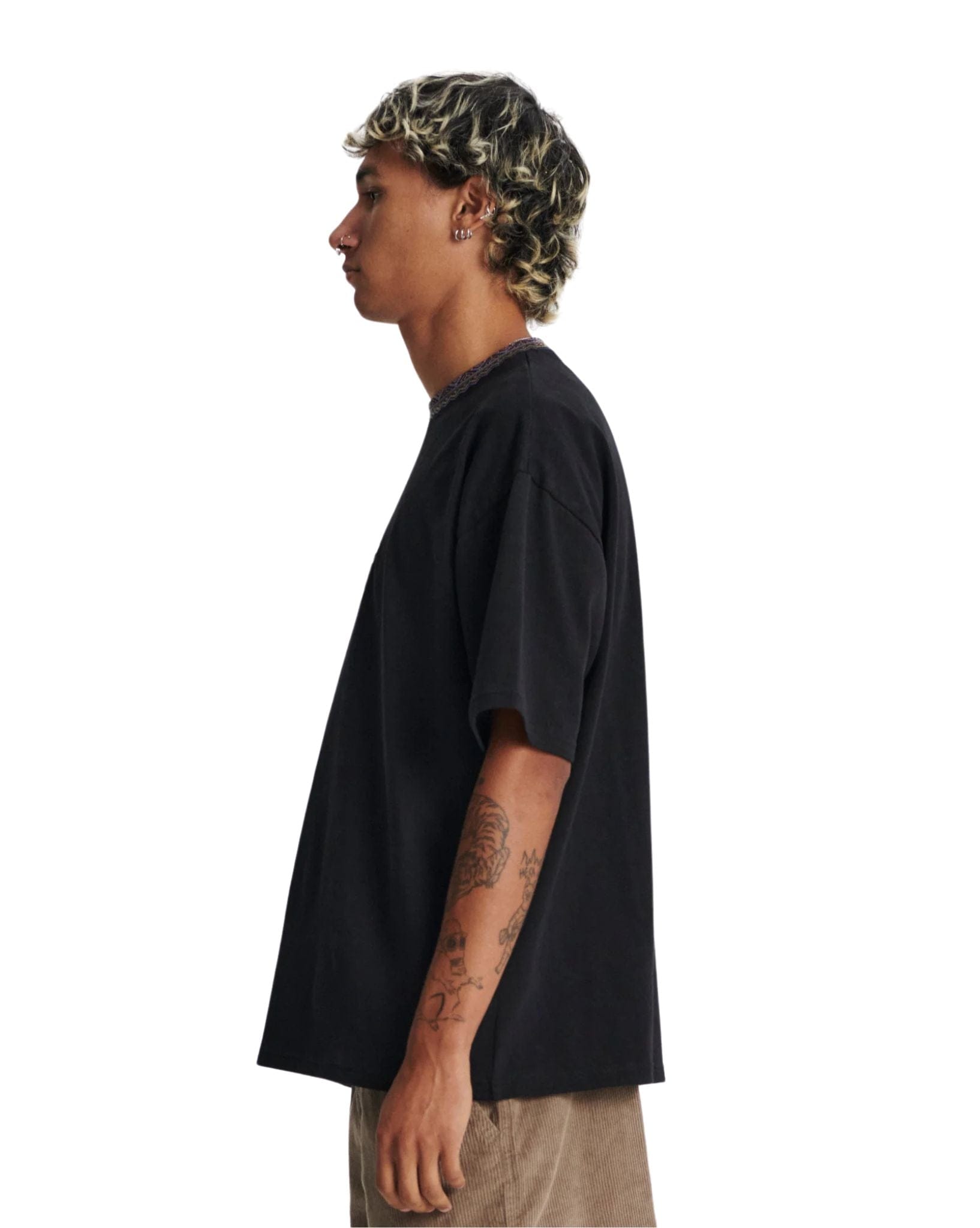 The Critical Slide Society Mens Offset Rib Tee