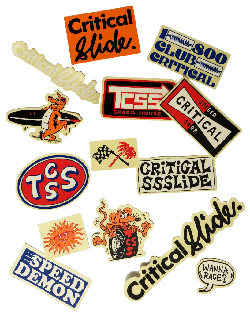 The Critical Slide Society Sticker Pack Version