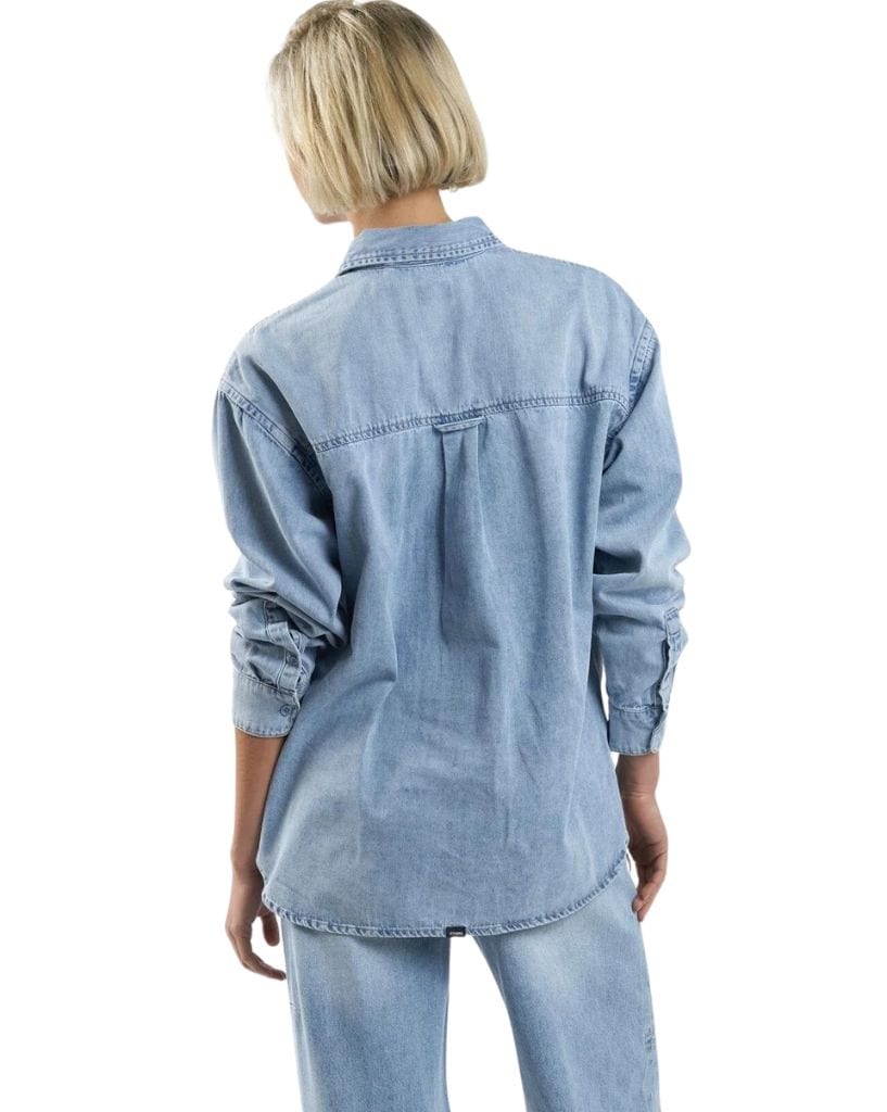 Thrills Adrian Denim Shirt