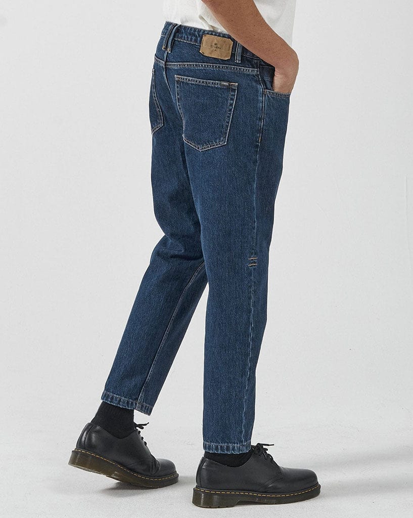 Thrills Chopped Denim Jean -  Dark Rinse Blue