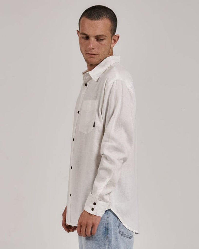 Thrills Hemp Minimal Thrills Oversize Long Sleeve Shirt