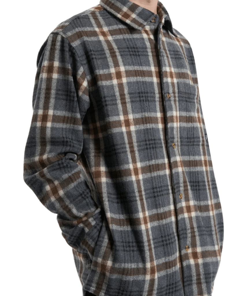 Thrills King Long Sleeve Flannel