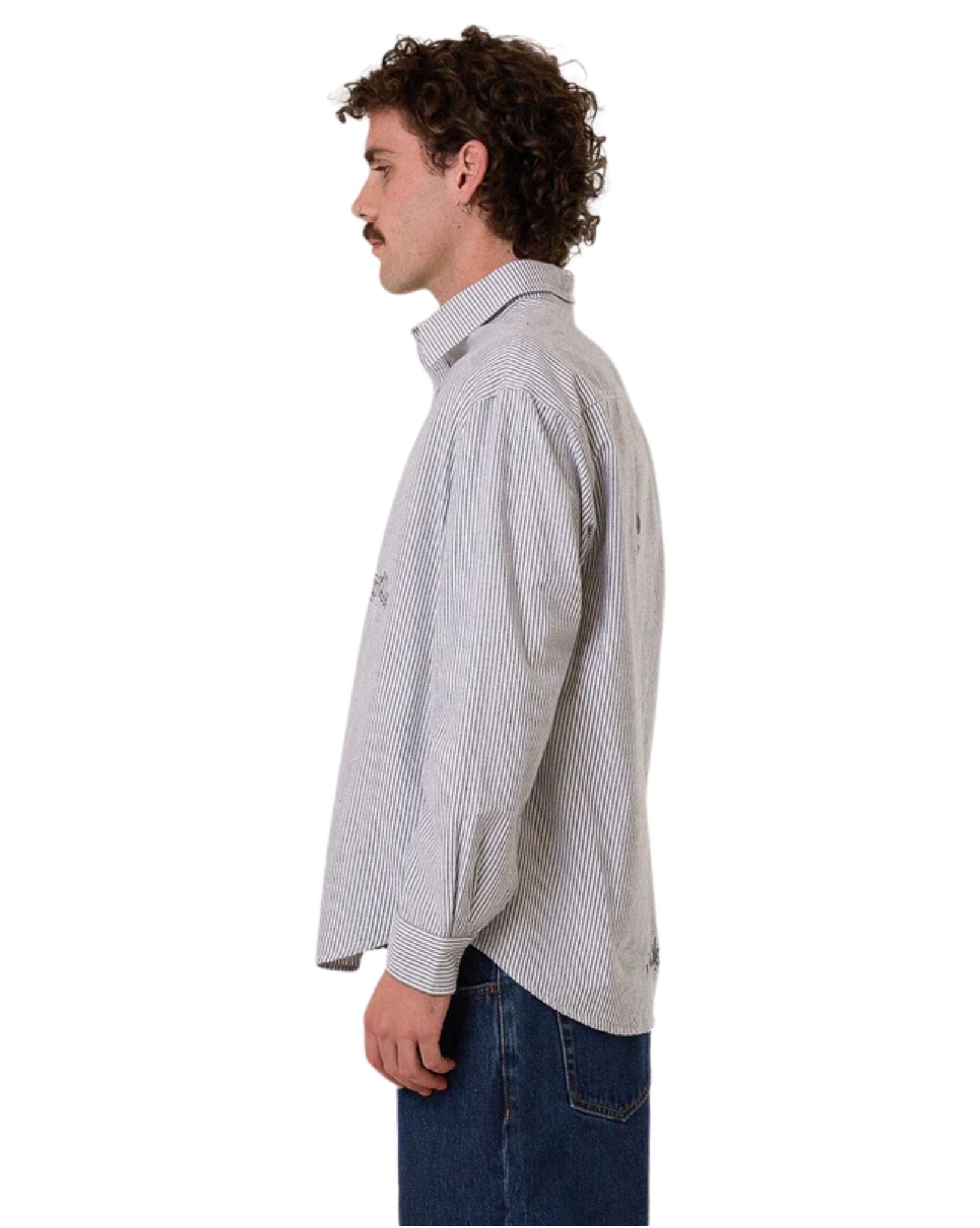 Thrills Mens Occasions Filter Long Sleeve Shirt