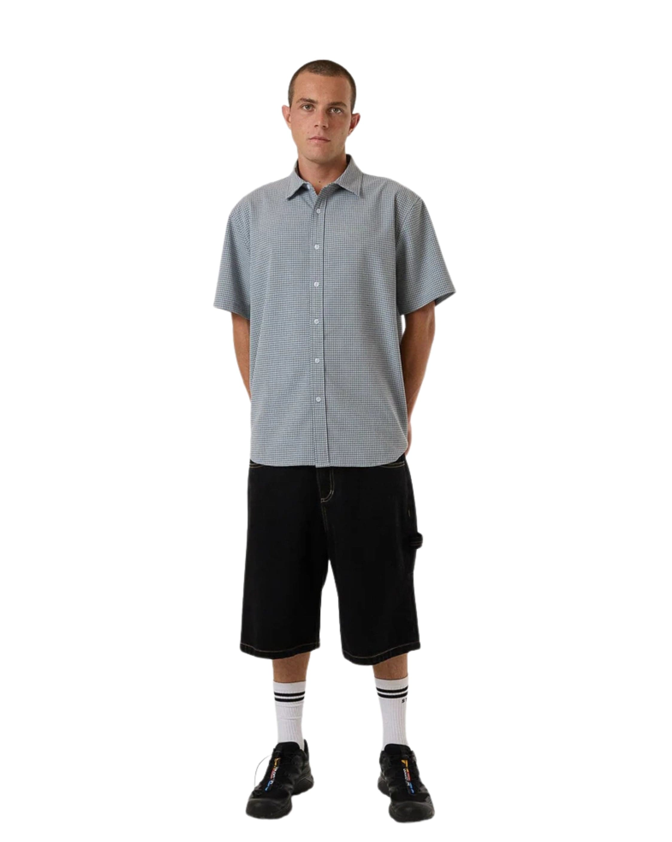 Thrills Morphing Check Short Sleeve Shirt