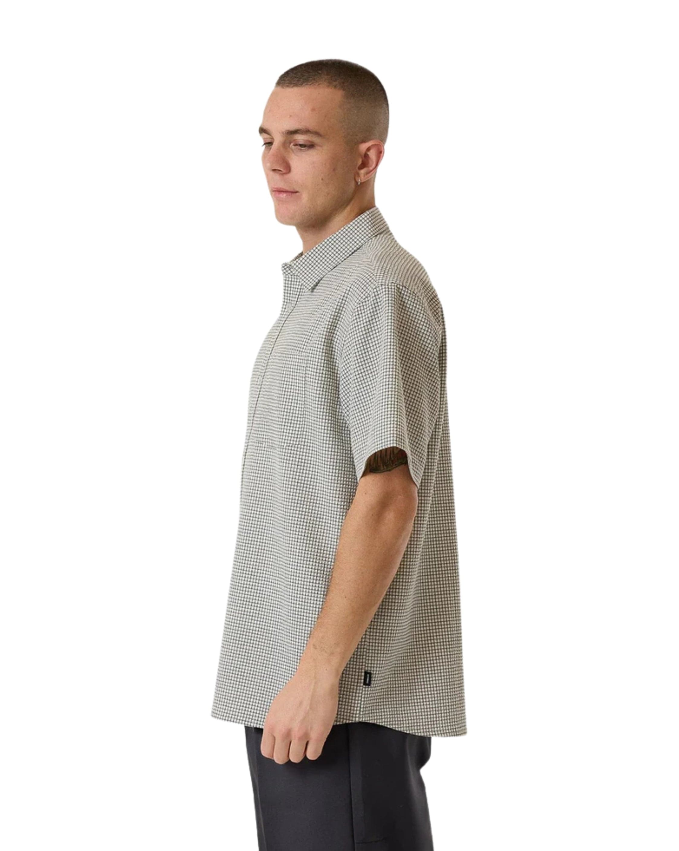 Thrills Morphing Check Short Sleeve Shirt