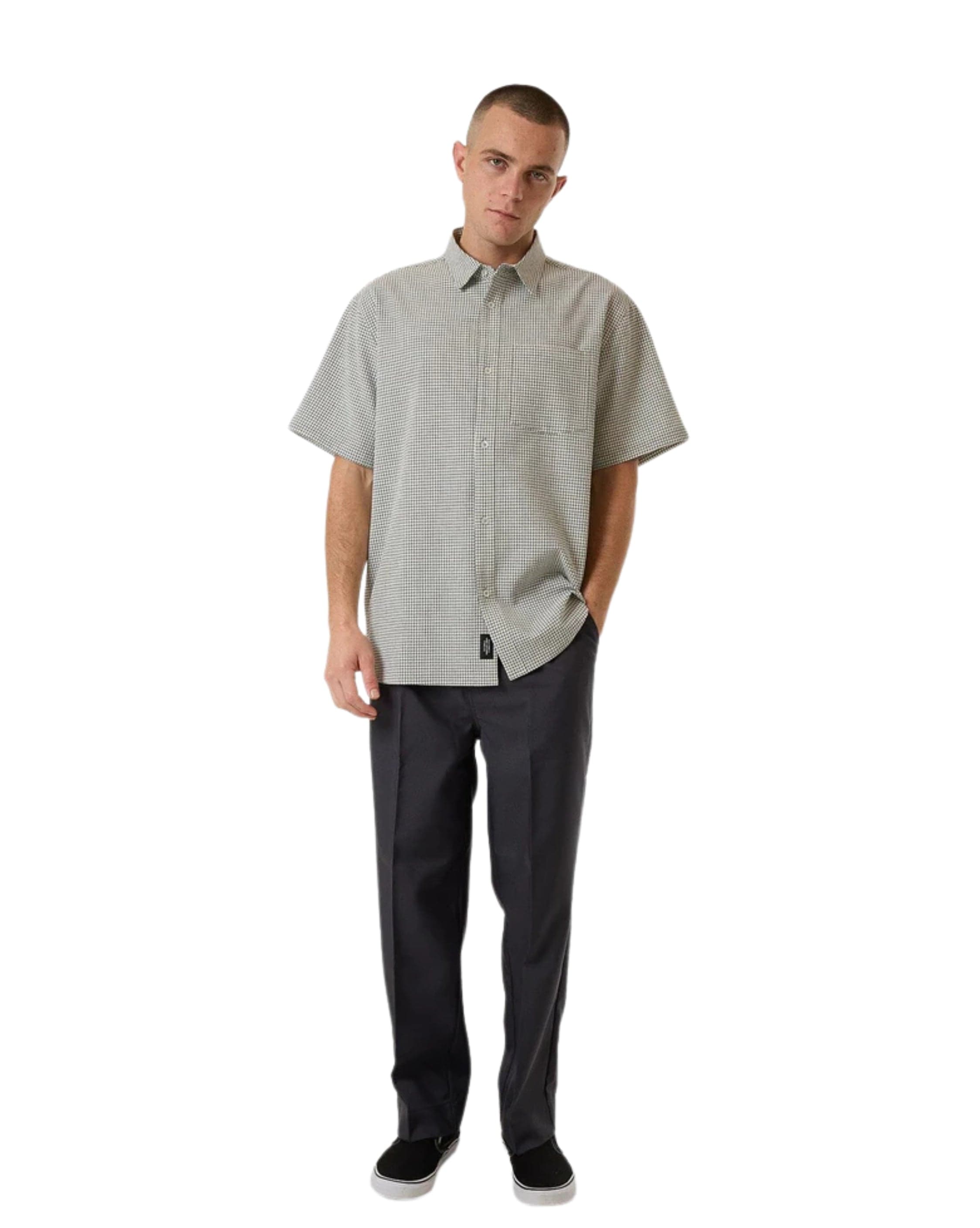 Thrills Morphing Check Short Sleeve Shirt